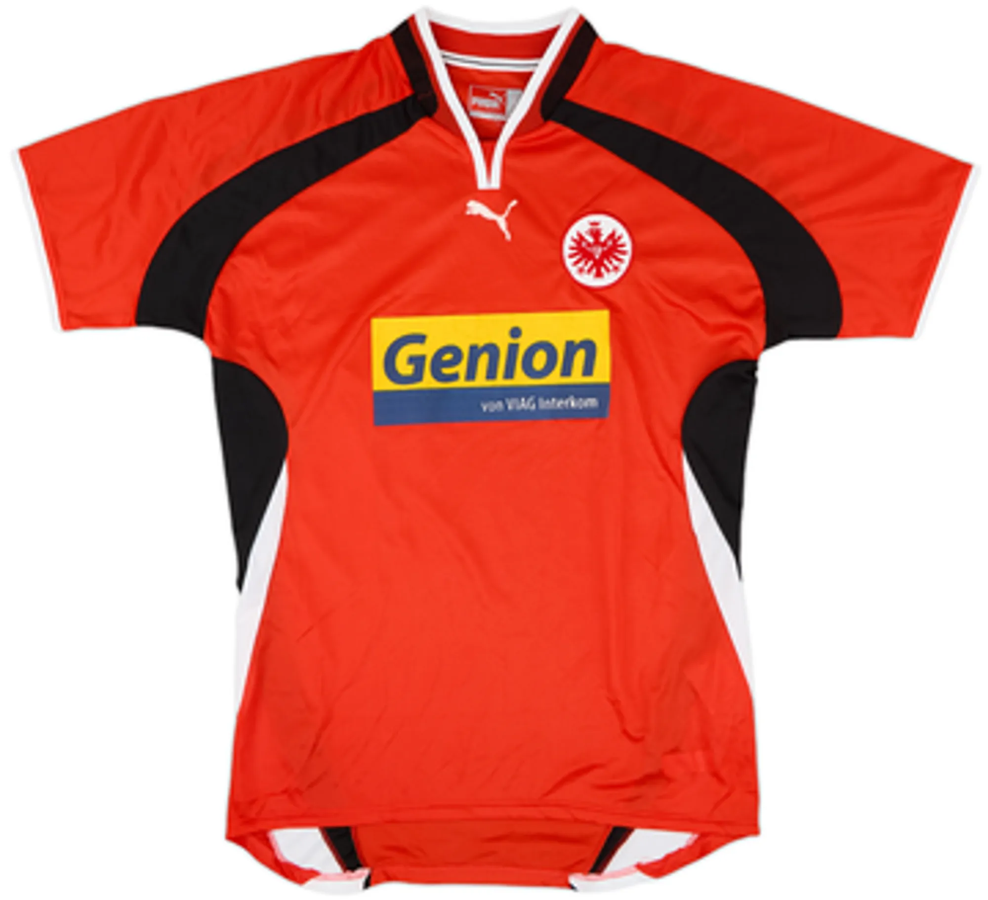 Fila Eintracht Frankfurt Mens SS Home Shirt 2000/01