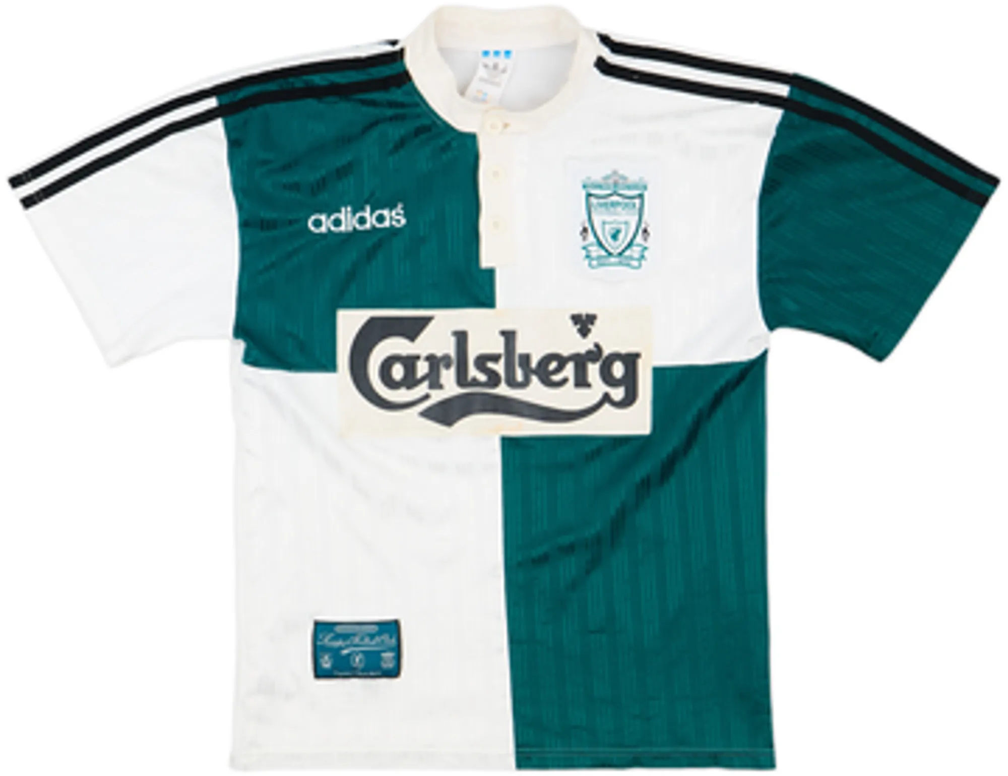 adidas Liverpool Mens SS Away Shirt 1995/96