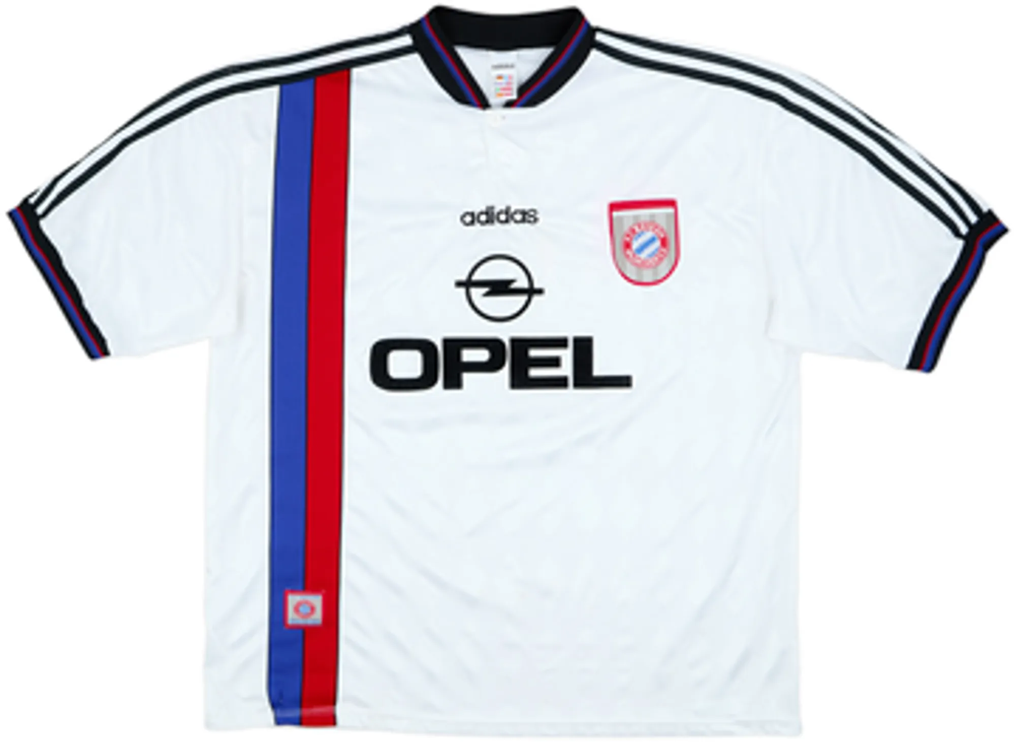adidas Bayern Munich Mens SS Away Shirt 1996/98