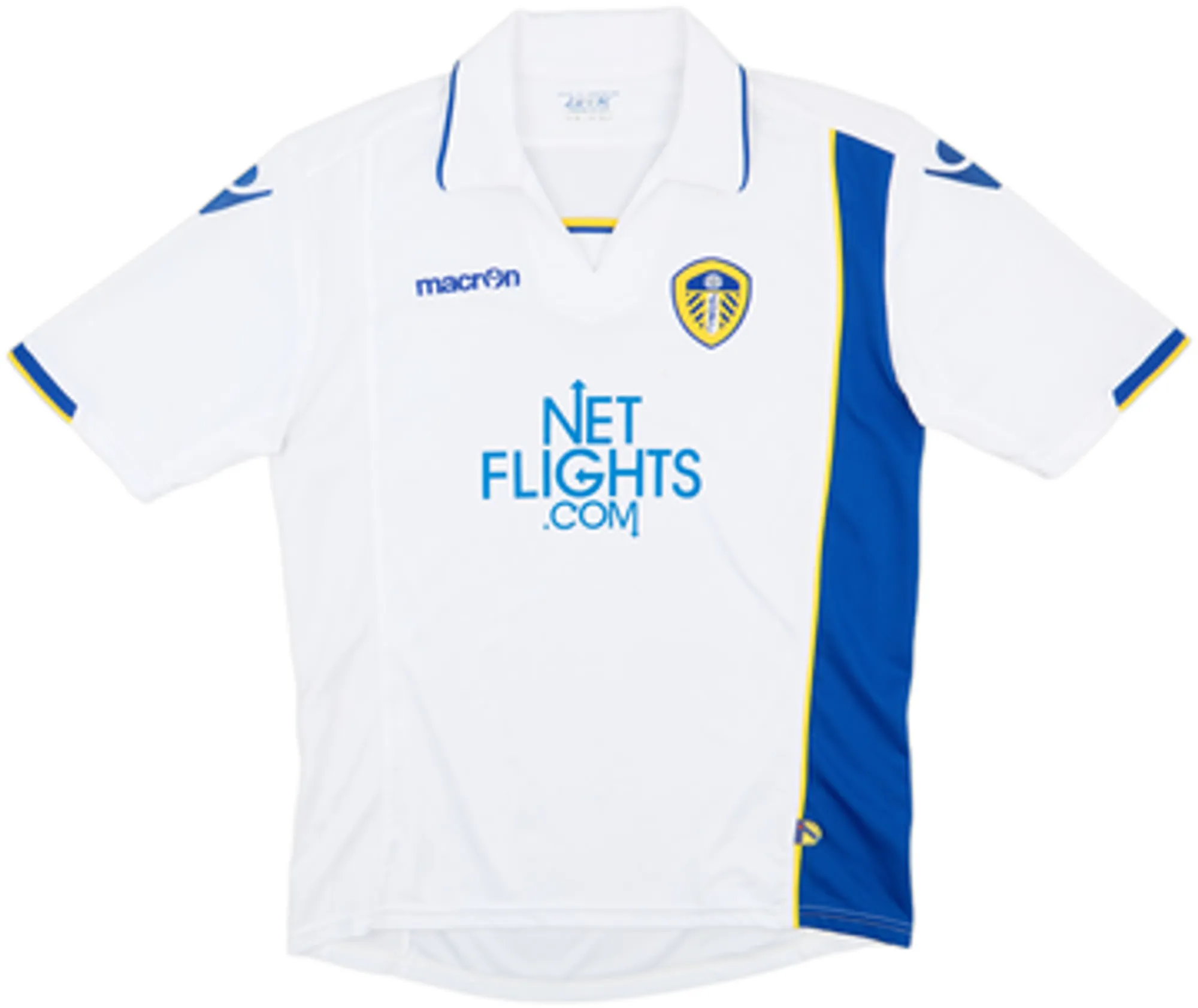Macron Leeds United Boys SS Home Shirt 2009/10