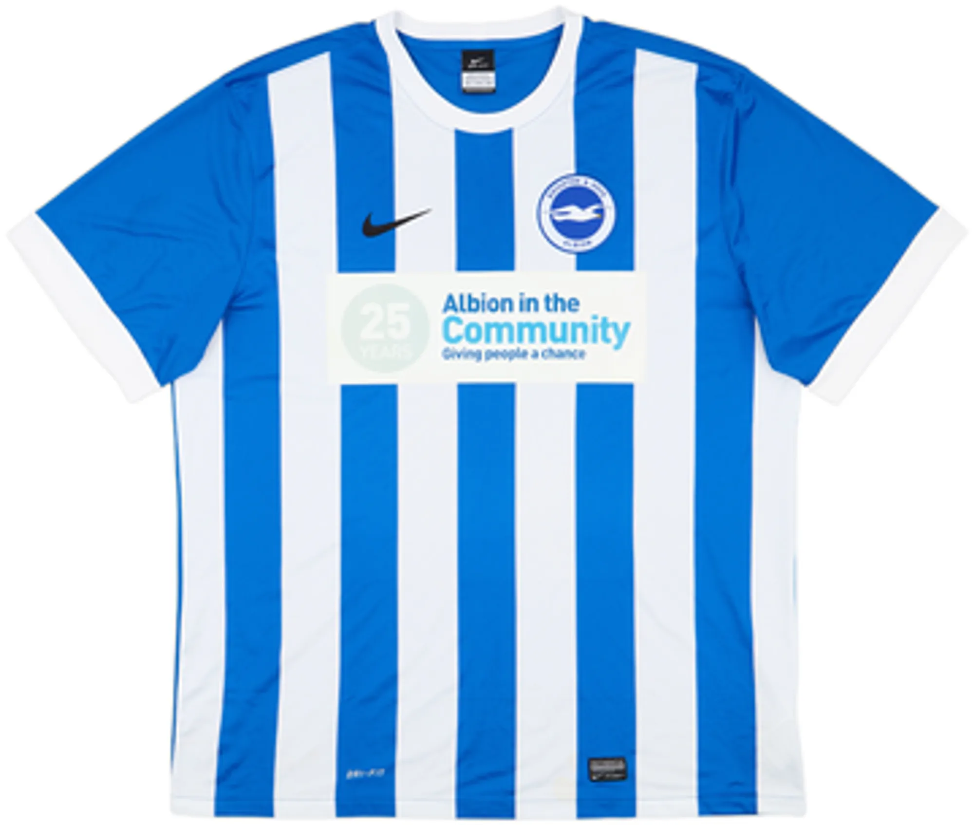 Nike Brighton & Hove Albion Mens SS Home Shirt 2014/16