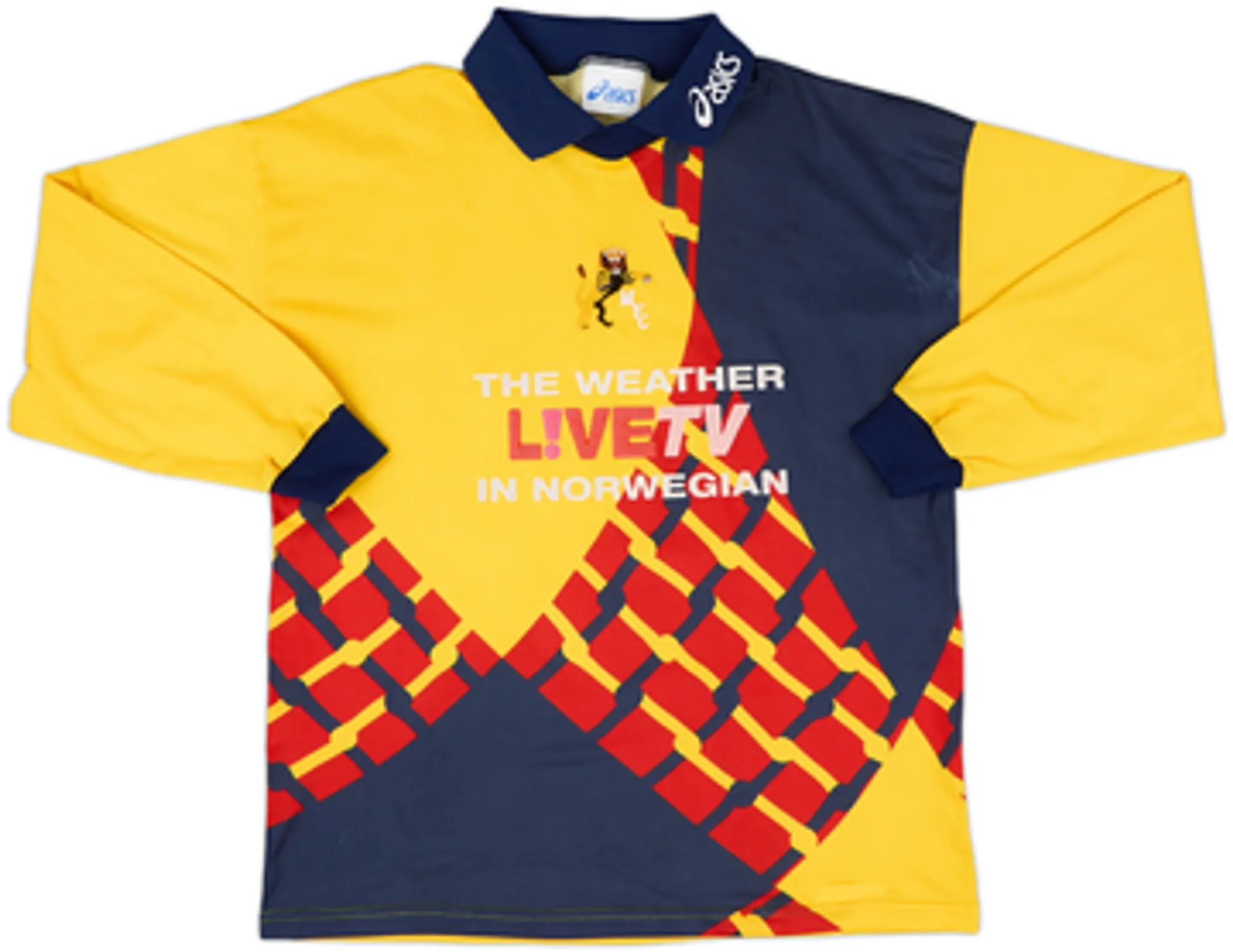 Asics Millwall Mens LS Goalkeeper Home Shirt 1997/98