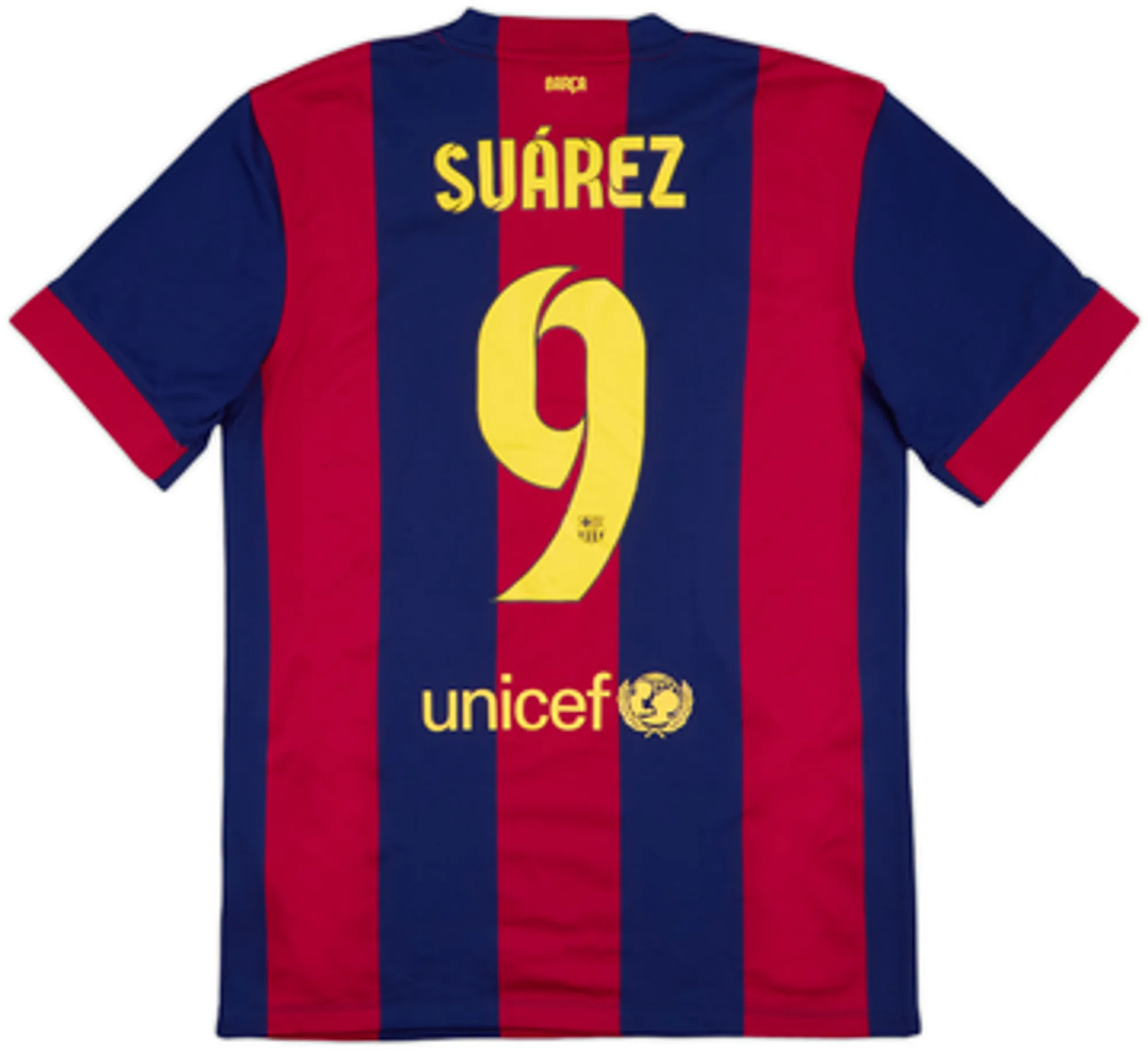 Nike Barcelona Mens SS Home Shirt 2014/15