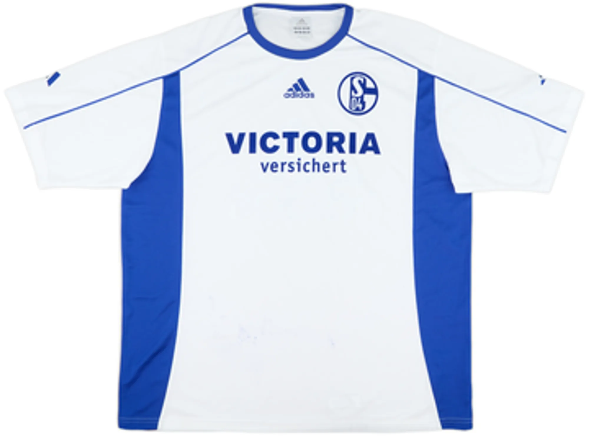 adidas Schalke 04 Mens SS Home Shirt 2003/04
