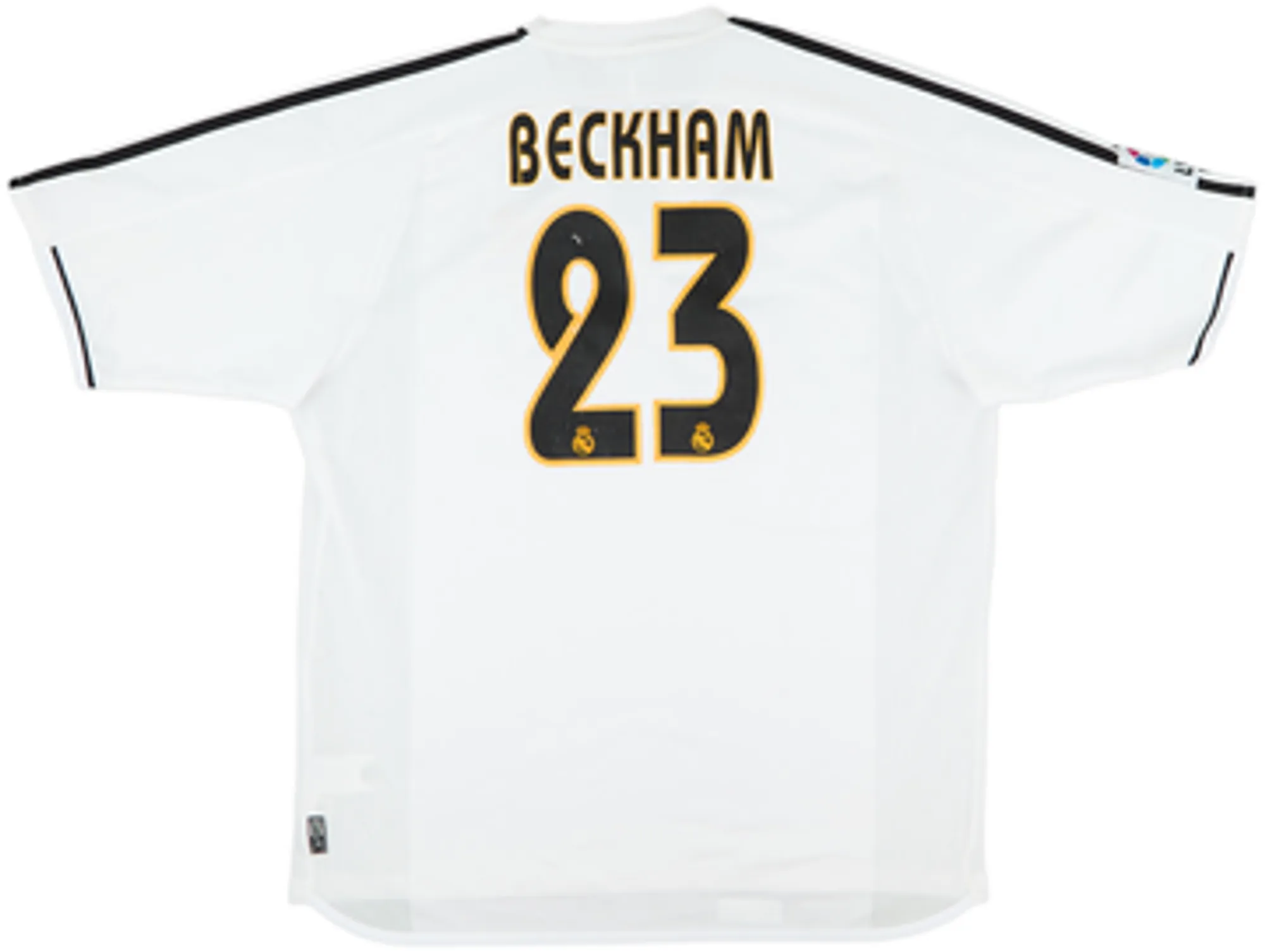 adidas Real Madrid Mens SS Home Shirt 2003/04