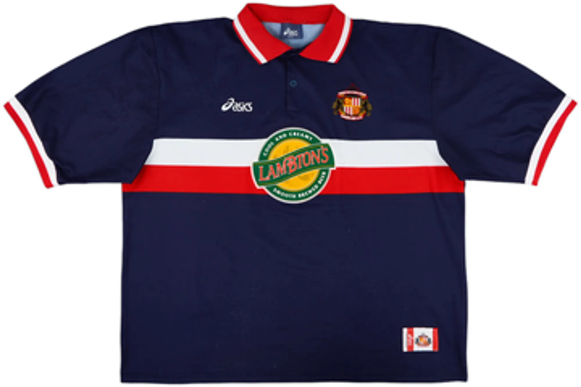 Asics Sunderland Mens SS Away Shirt 1998/99