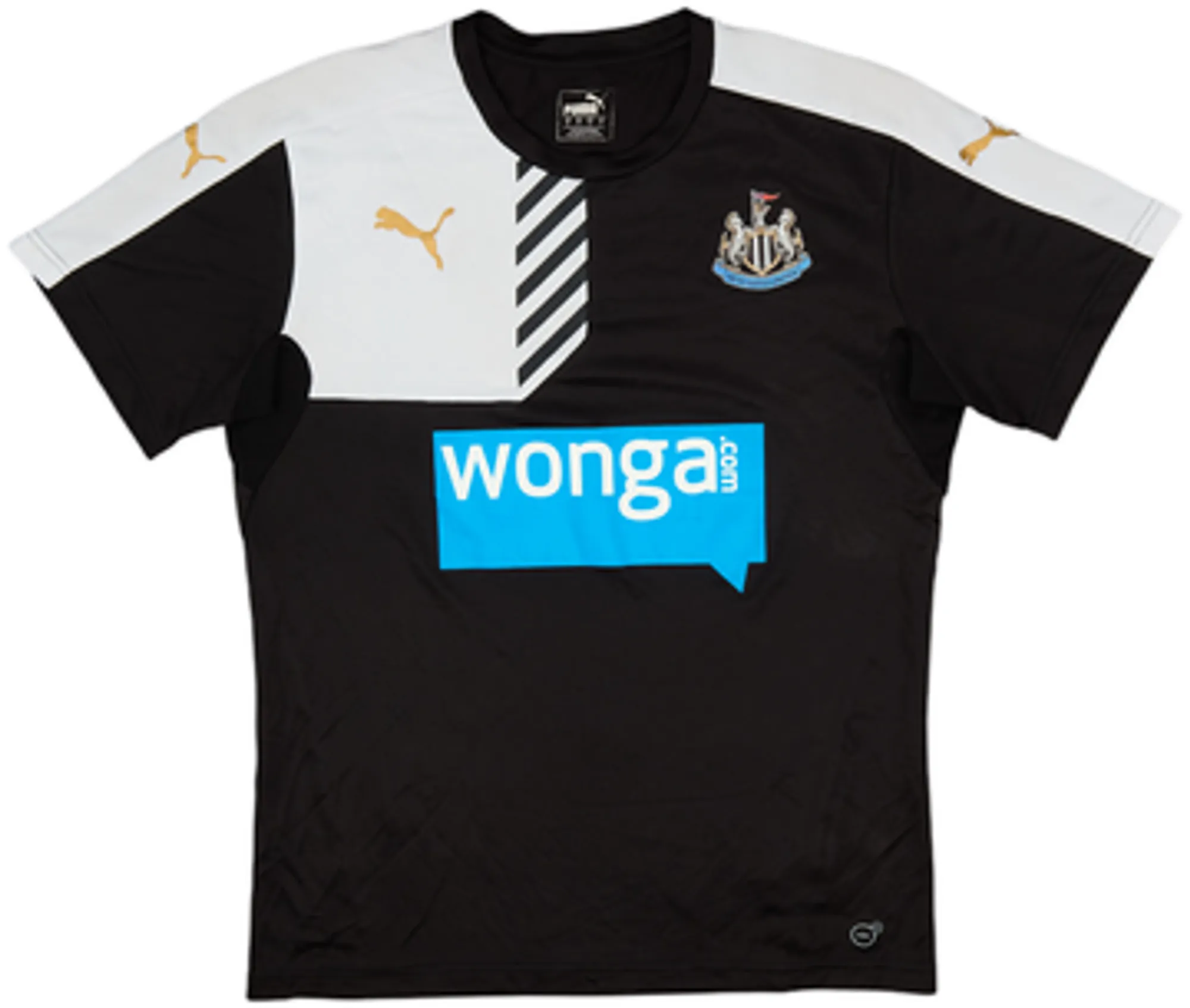 Puma Newcastle United Mens SS Home Shirt 2015/16