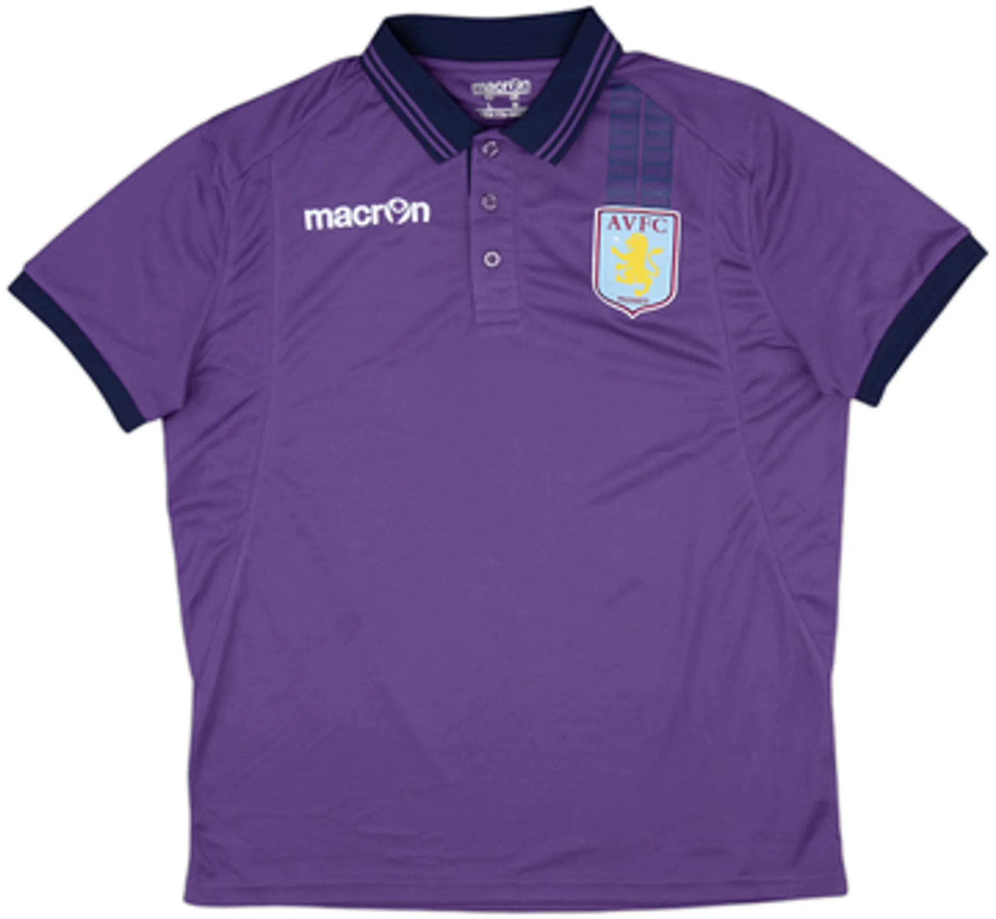 2014-15 Aston Villa Macron Polo Shirt - 8/10 - (M)