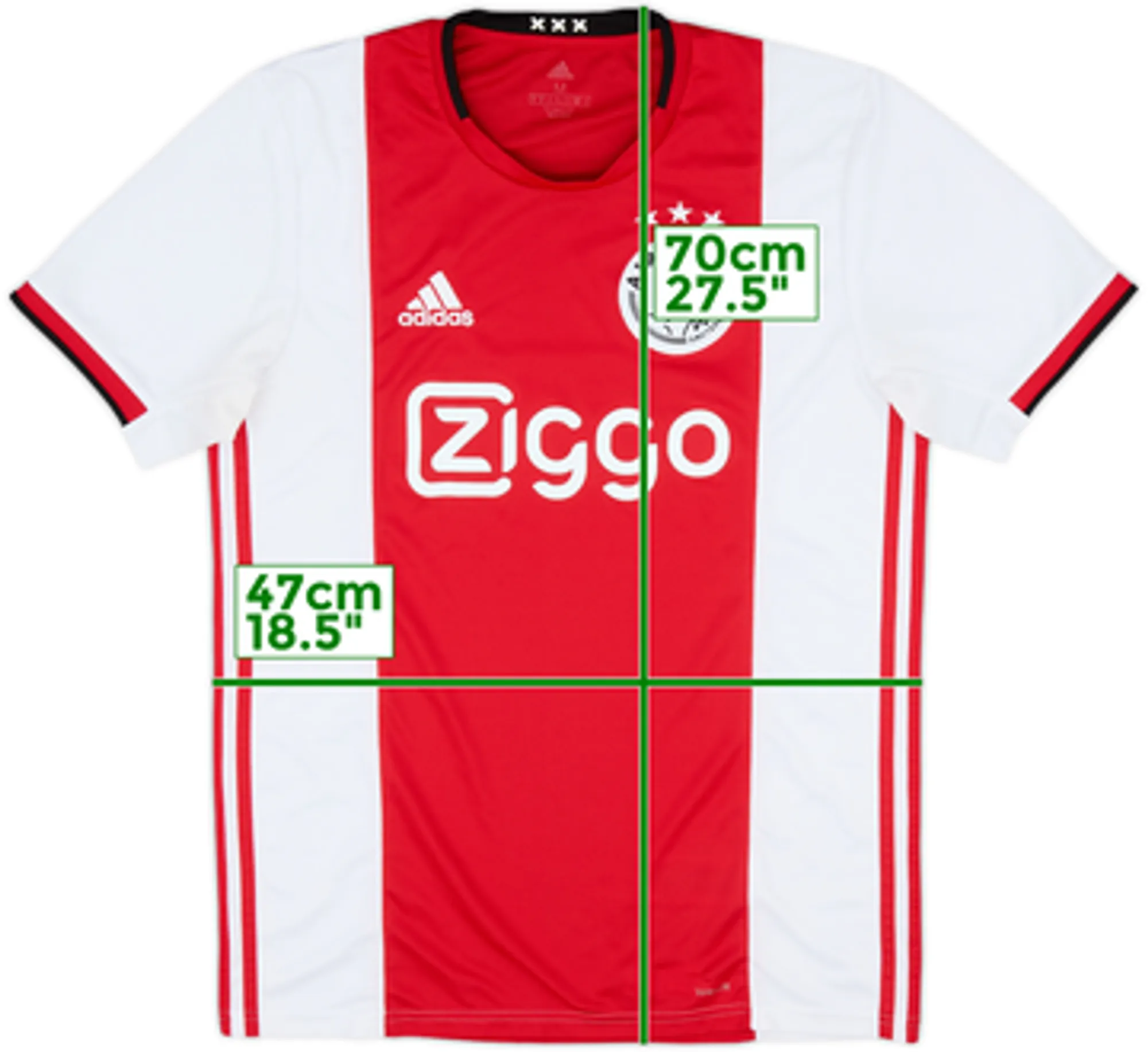 adidas Ajax Mens SS Home Shirt 2019/20
