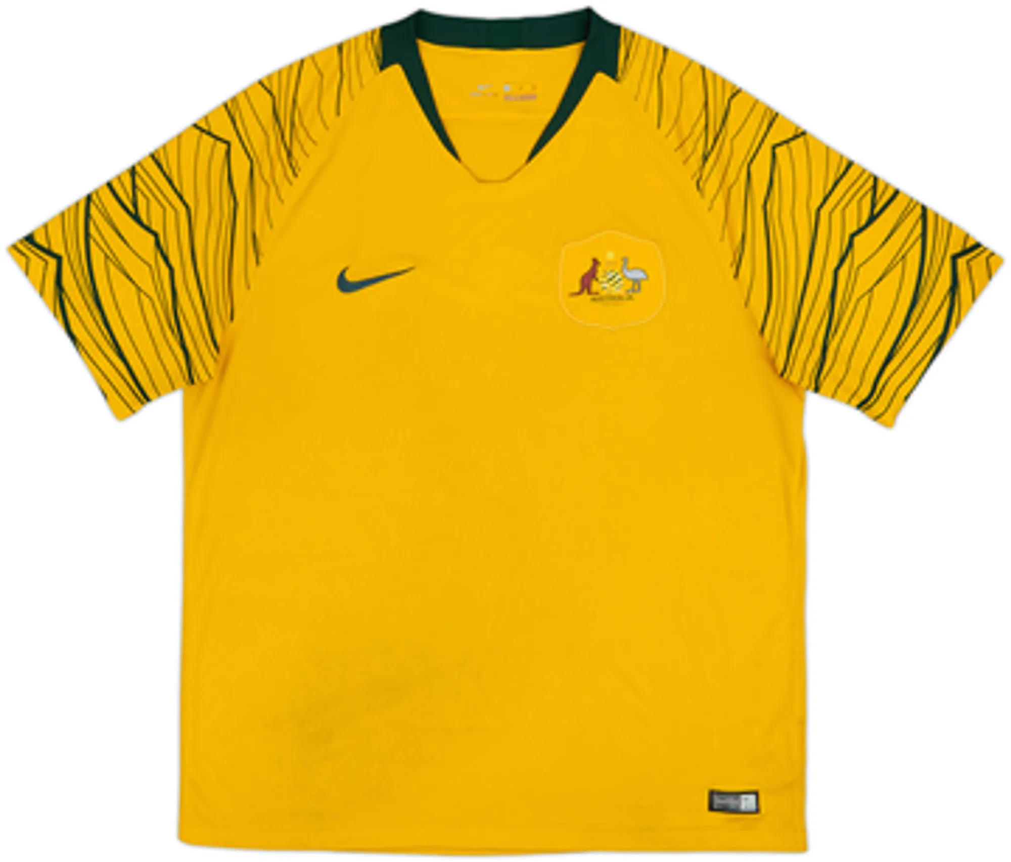 Nike Australia Mens SS Home Shirt 2018