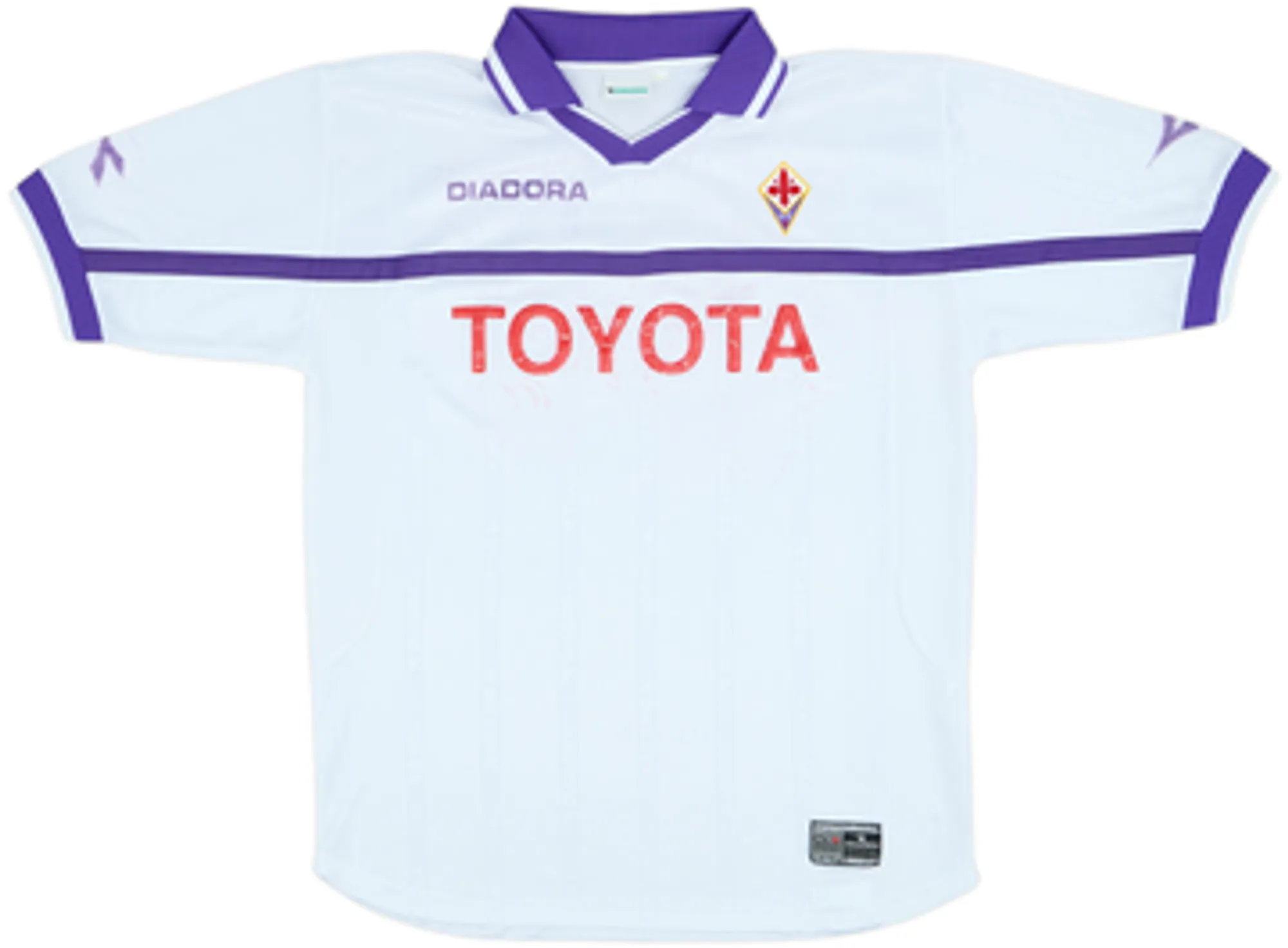 Diadora Fiorentina Mens SS Away Shirt 2000/01