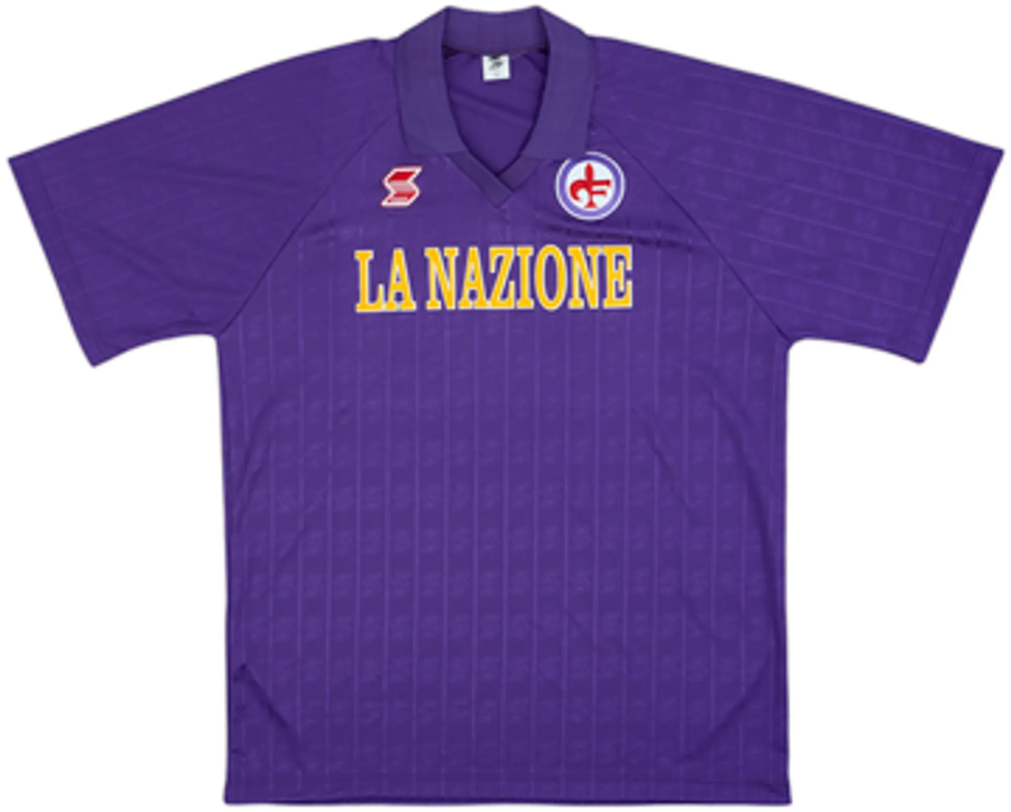 Ennerre Fiorentina Mens SS Home Shirt 1989/90