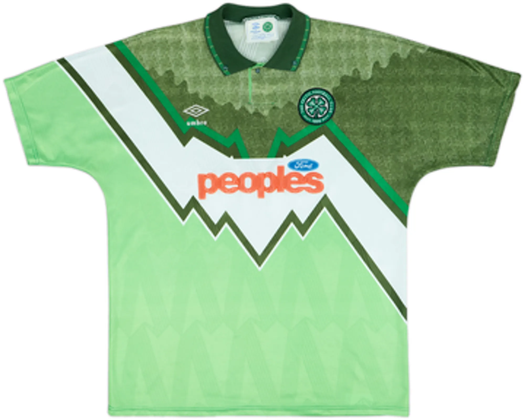 Umbro Celtic Mens SS Away Shirt 1991/92