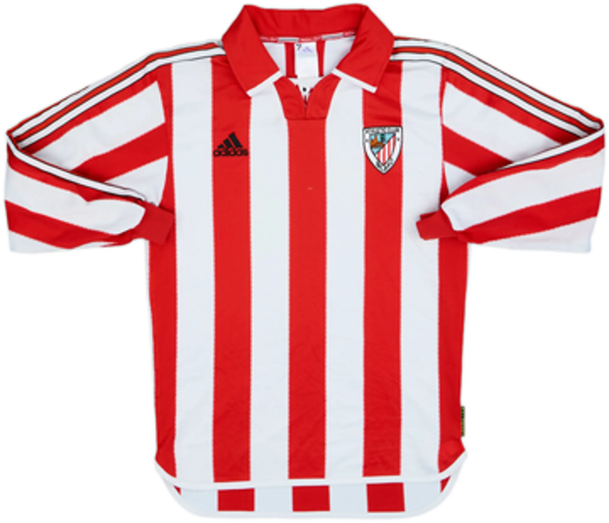 adidas Athletic Bilbao Mens LS Player Issue Home Shirt 1999/01