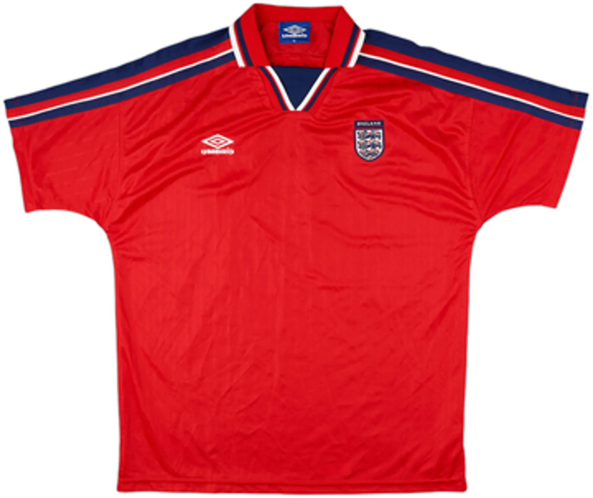 Umbro England Mens SS Home Shirt 2000