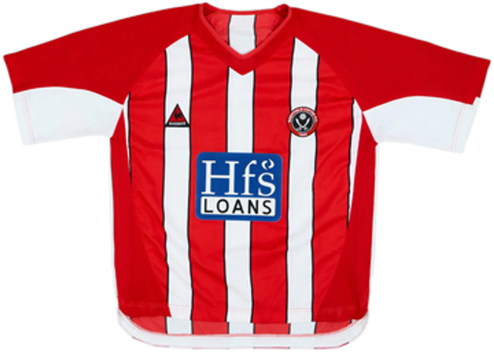 LeCoqSportif Sheffield United Mens SS Home Shirt 2004/05