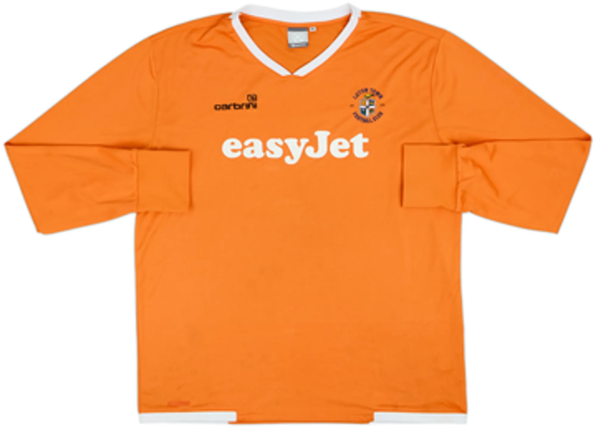 Home Luton Town Mens LS Home Shirt 2009/11
