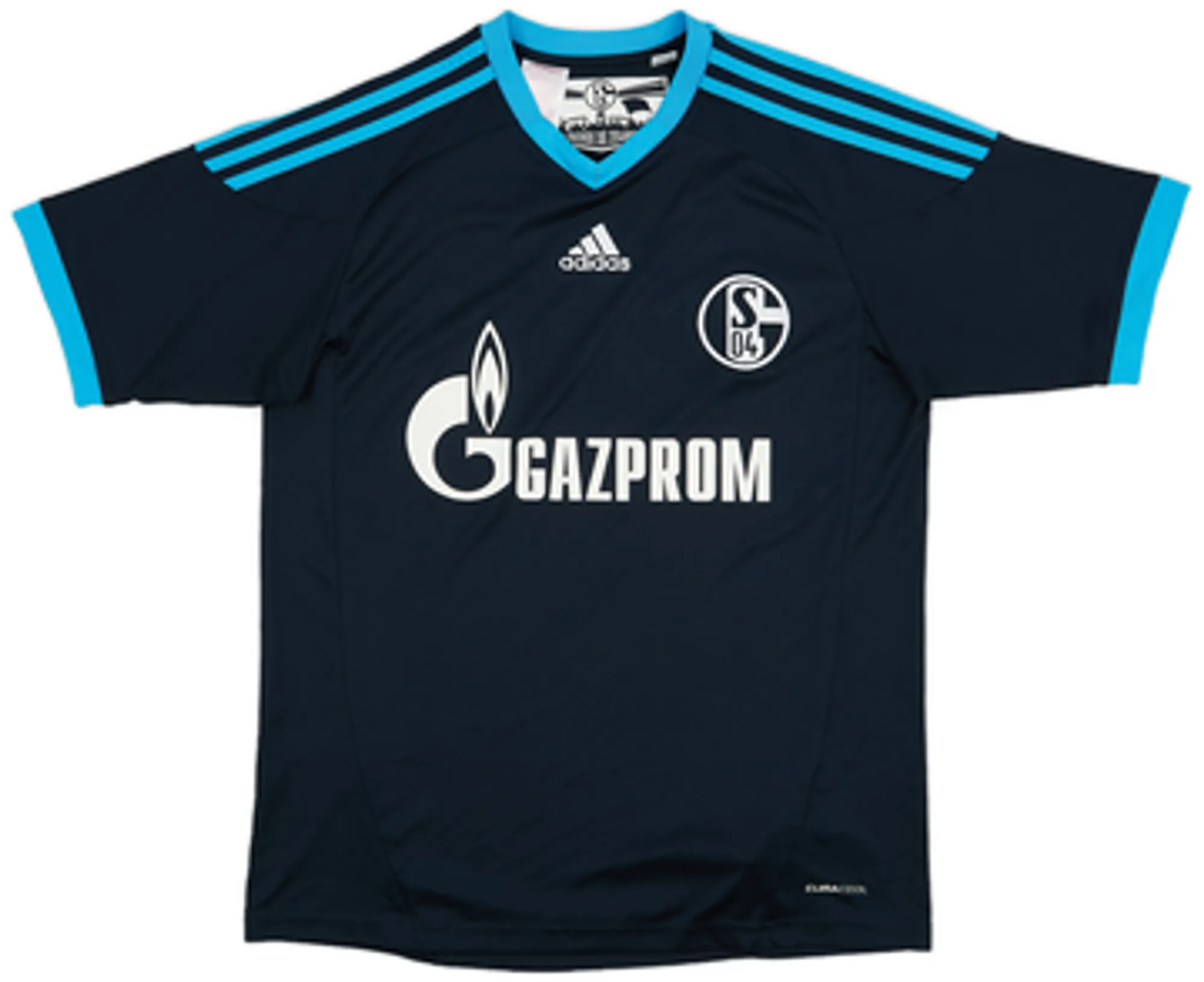 adidas Schalke 04 Mens SS Away Shirt 2010/12