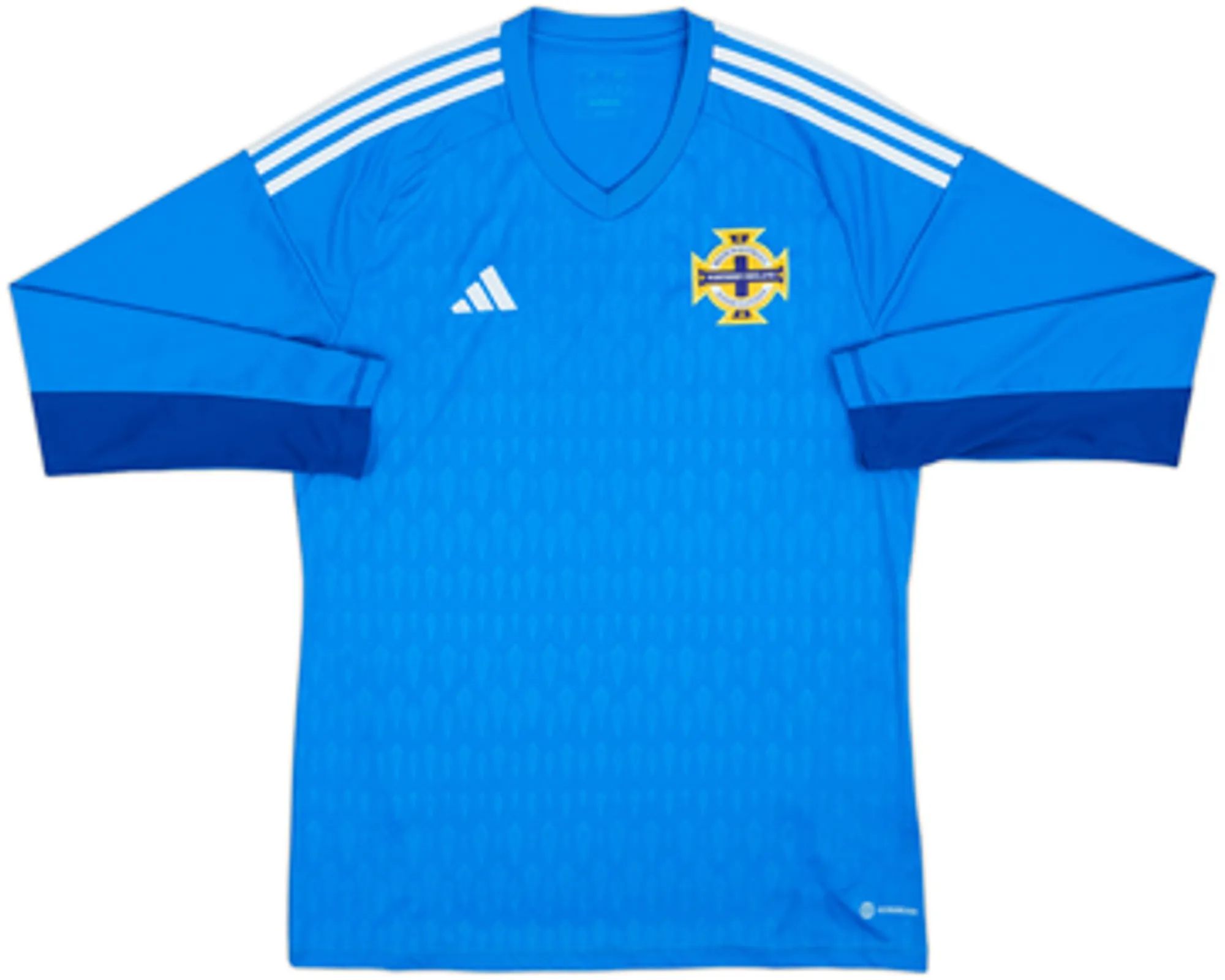 adidas Northern Ireland Mens LS Goalkeeper Home Shirt 2022