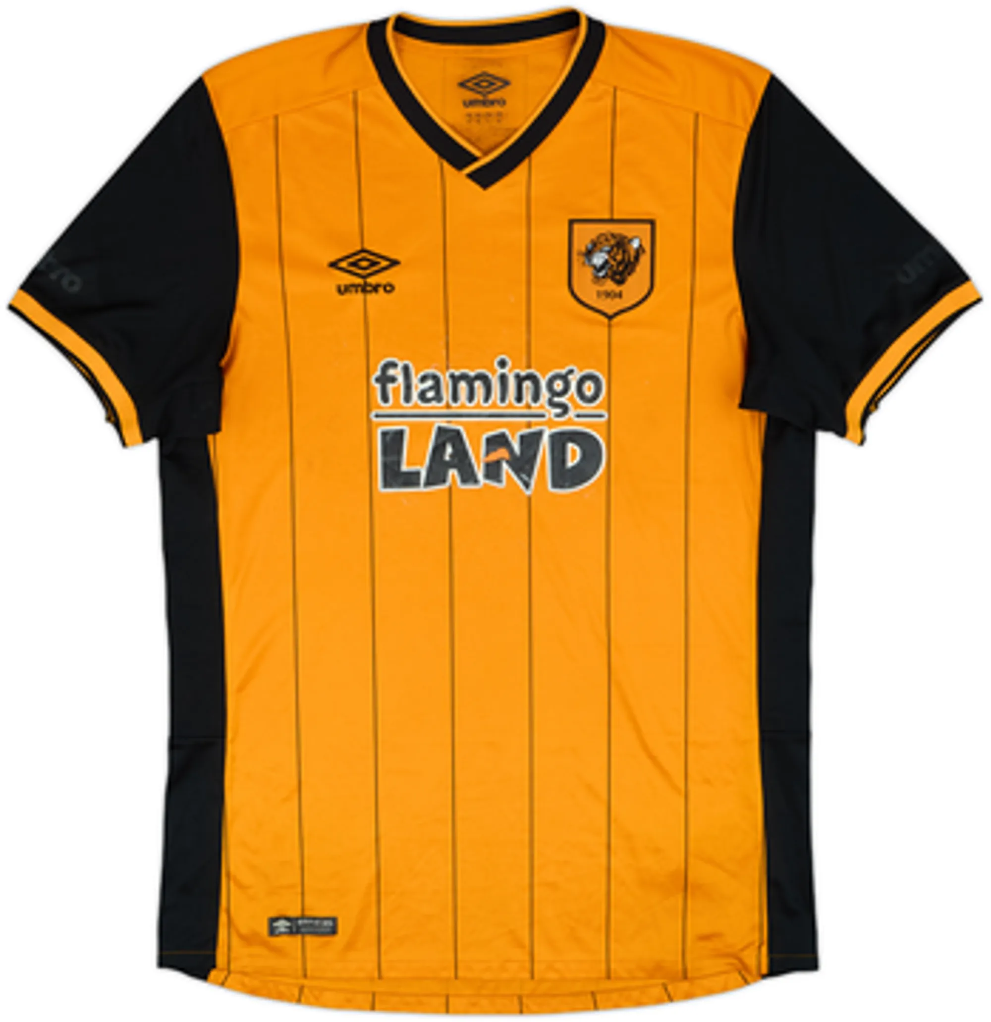 adidas Hull City Mens SS Home Shirt 2015/16
