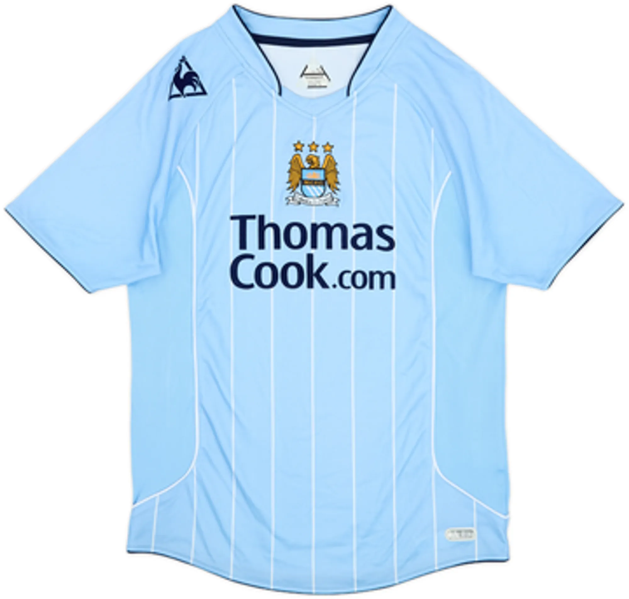 LeCoqSportif Manchester City Mens SS Home Shirt 2007/08