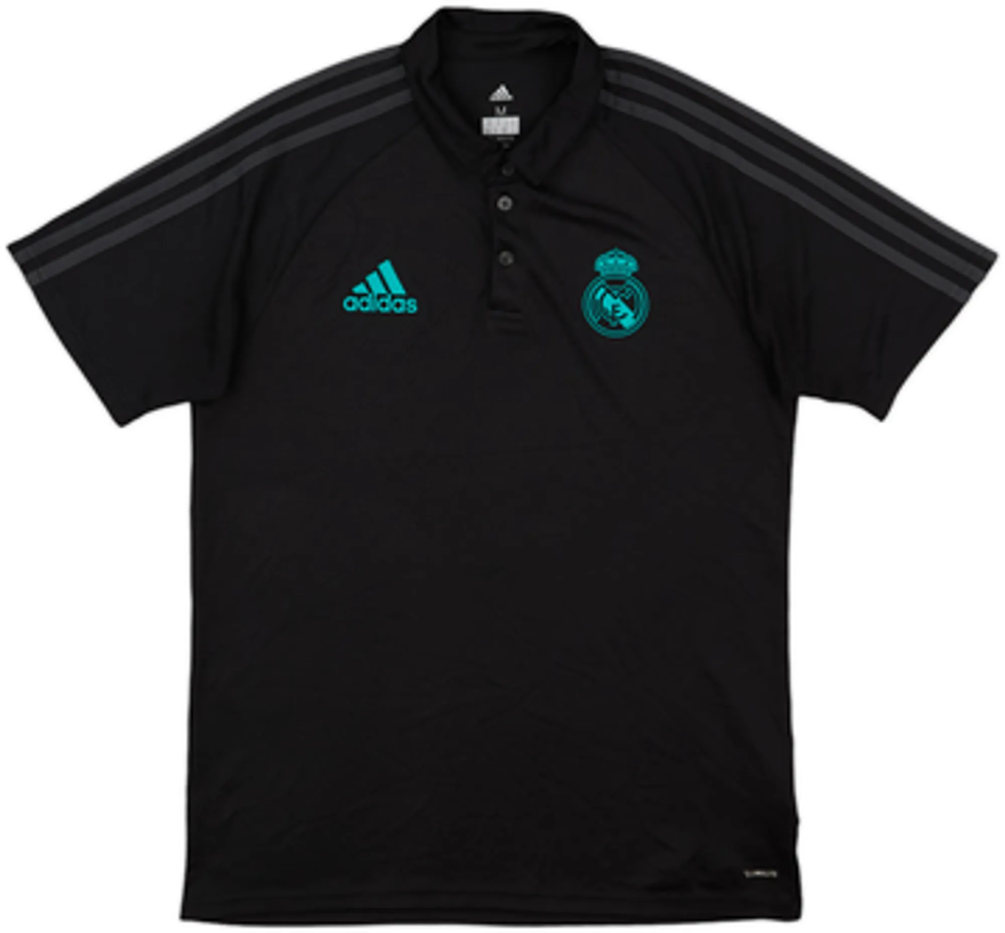 2017-18 Real Madrid adidas Polo Shirt - 9/10 - (M)