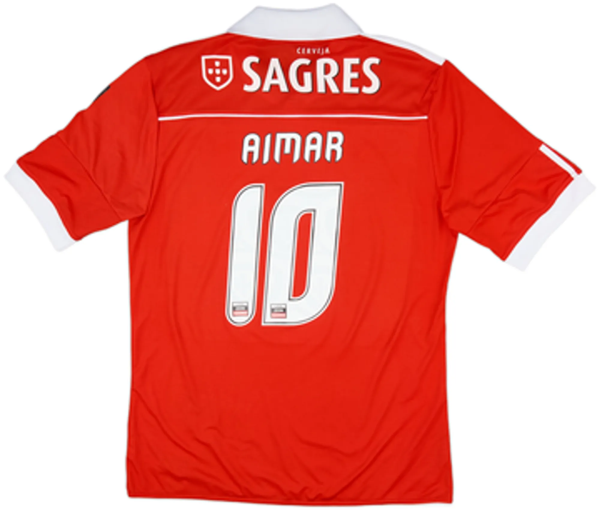 adidas Benfica Mens SS Home Shirt 2010/11