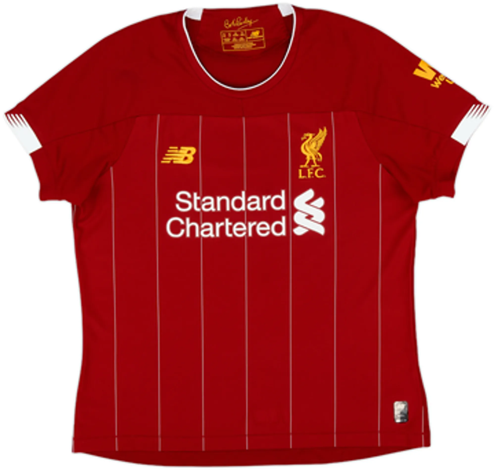 NewBalance Liverpool Womens SS Home Shirt 2019/20