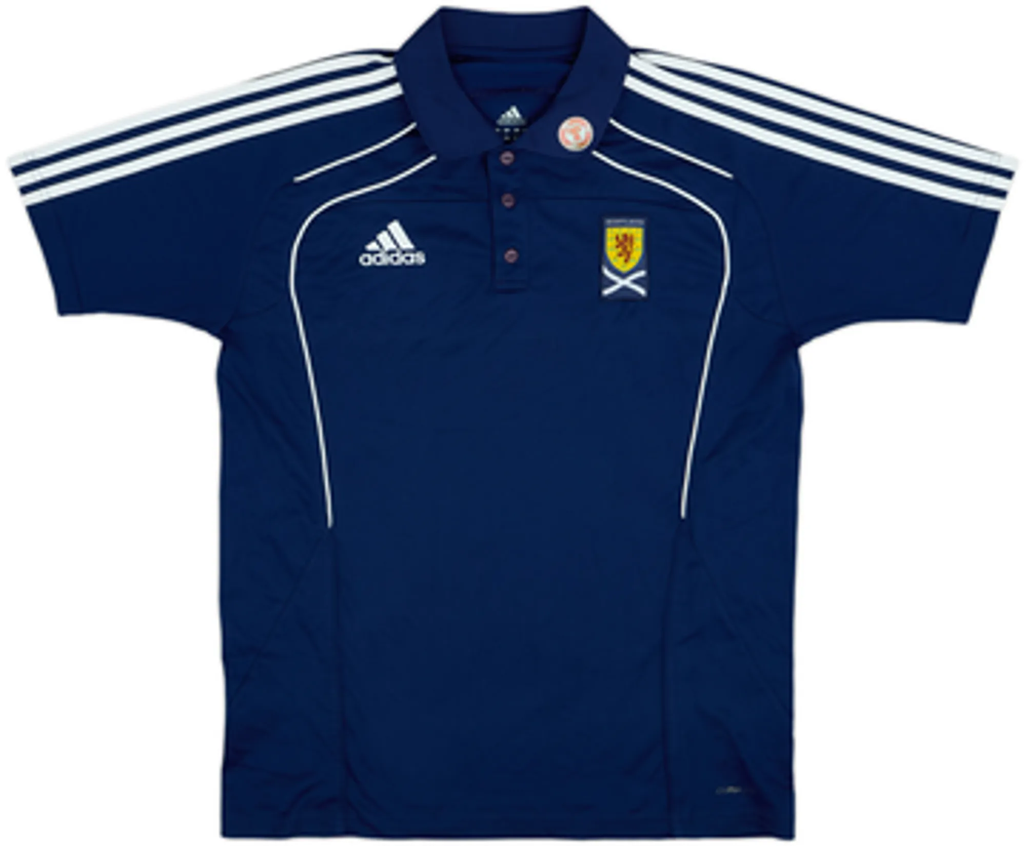 2010-11 Scotland adidas Polo Shirt - 8/10 - (M/L)
