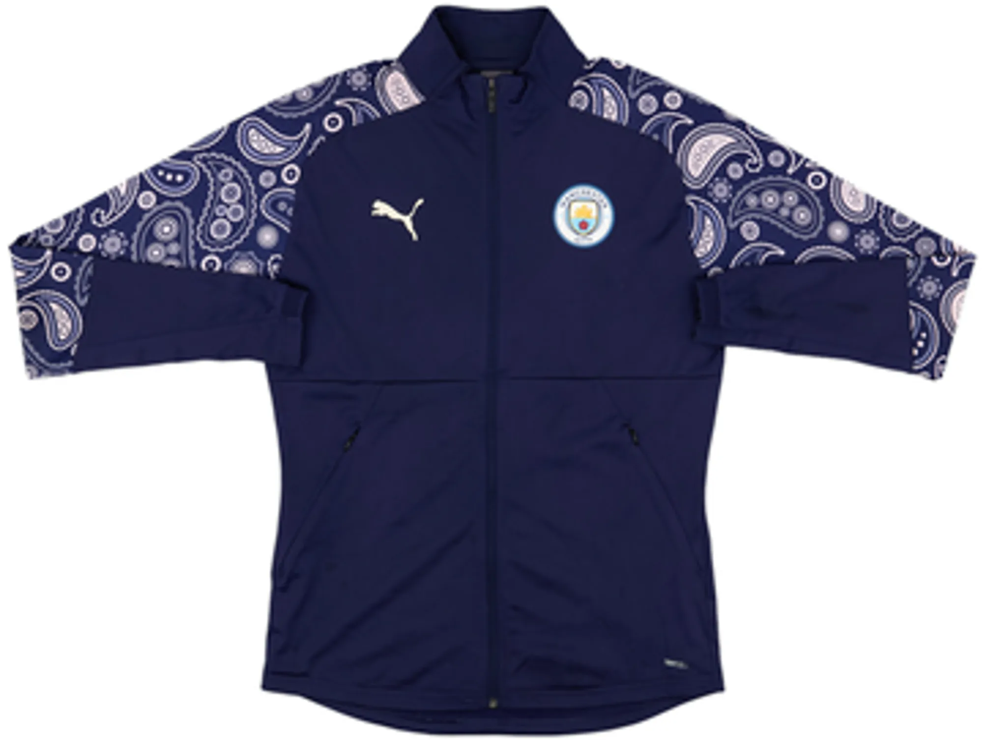 2020-21 Manchester City Puma Track Jacket - 9/10 - (M)