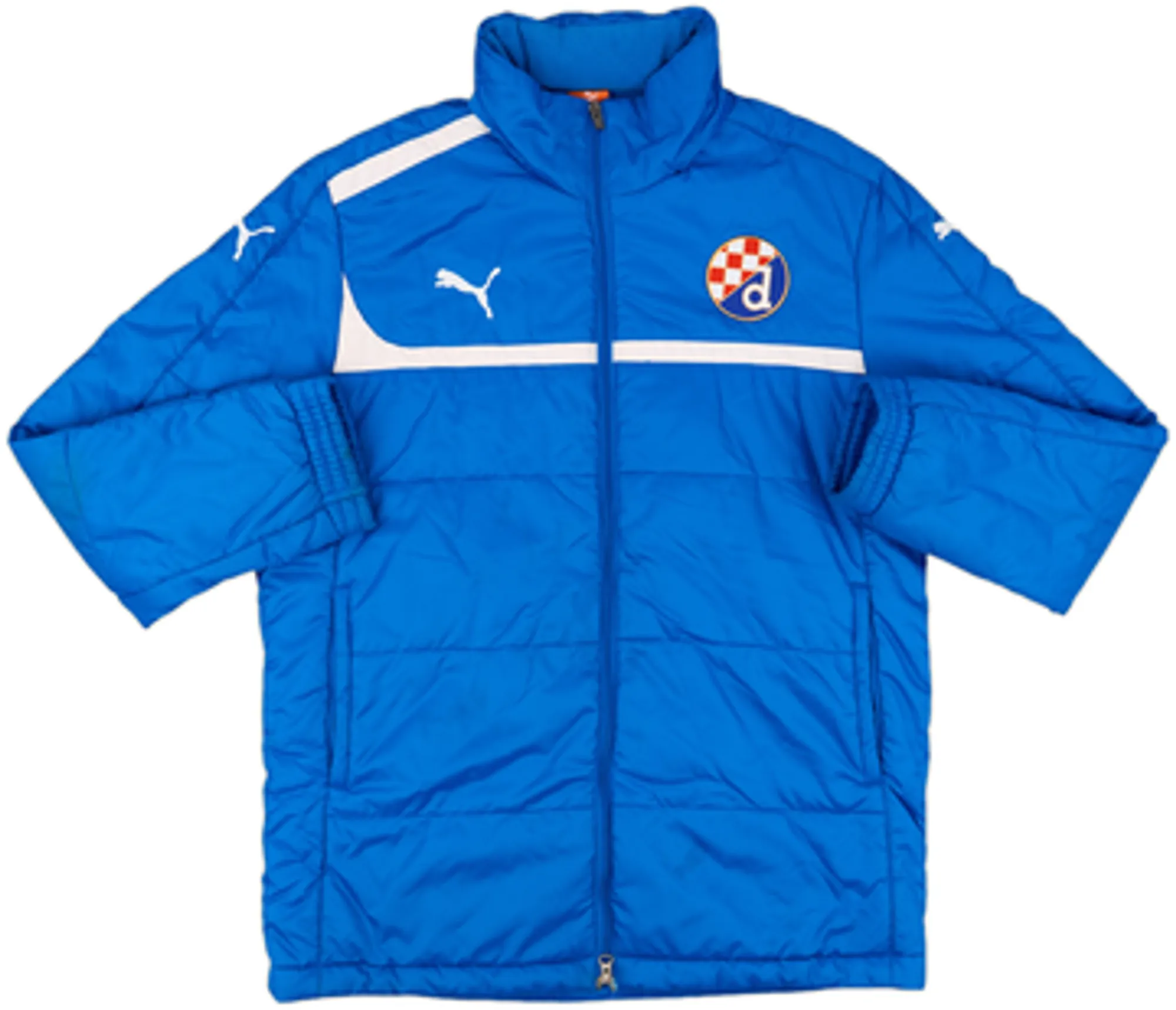 2012-13 Dinamo Zagreb Puma Padded Bench Coat - 7/10 - (S)
