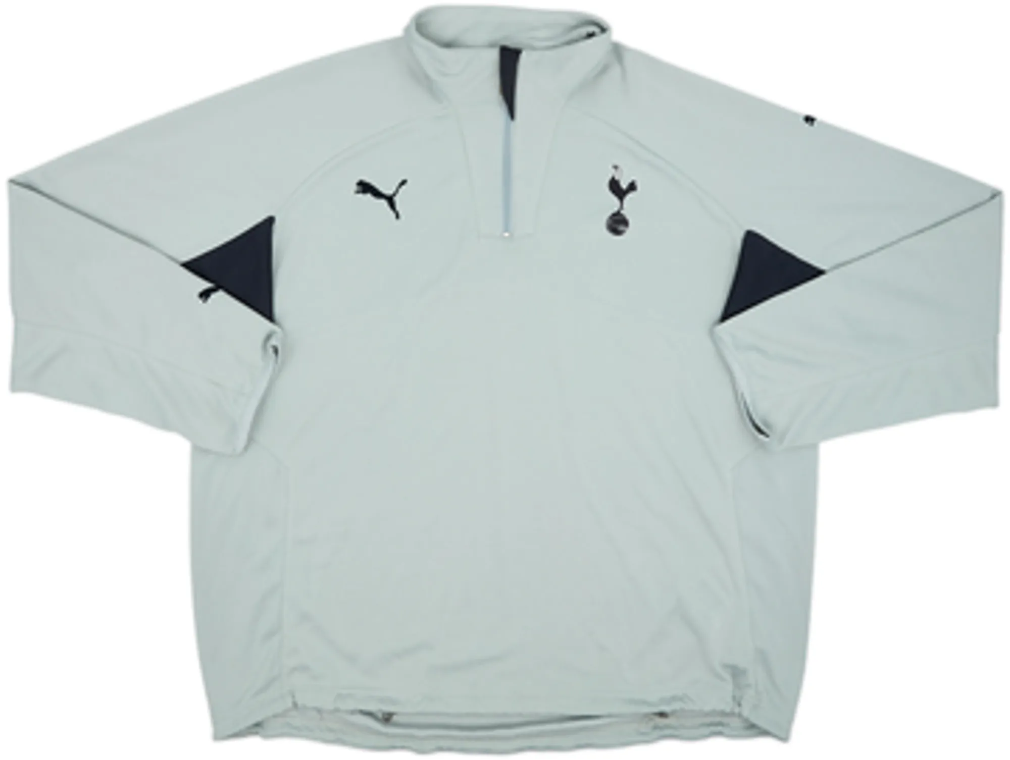 2008-09 Tottenham Puma 1/4 Zip Sweat Top - 8/10 - (XXL)