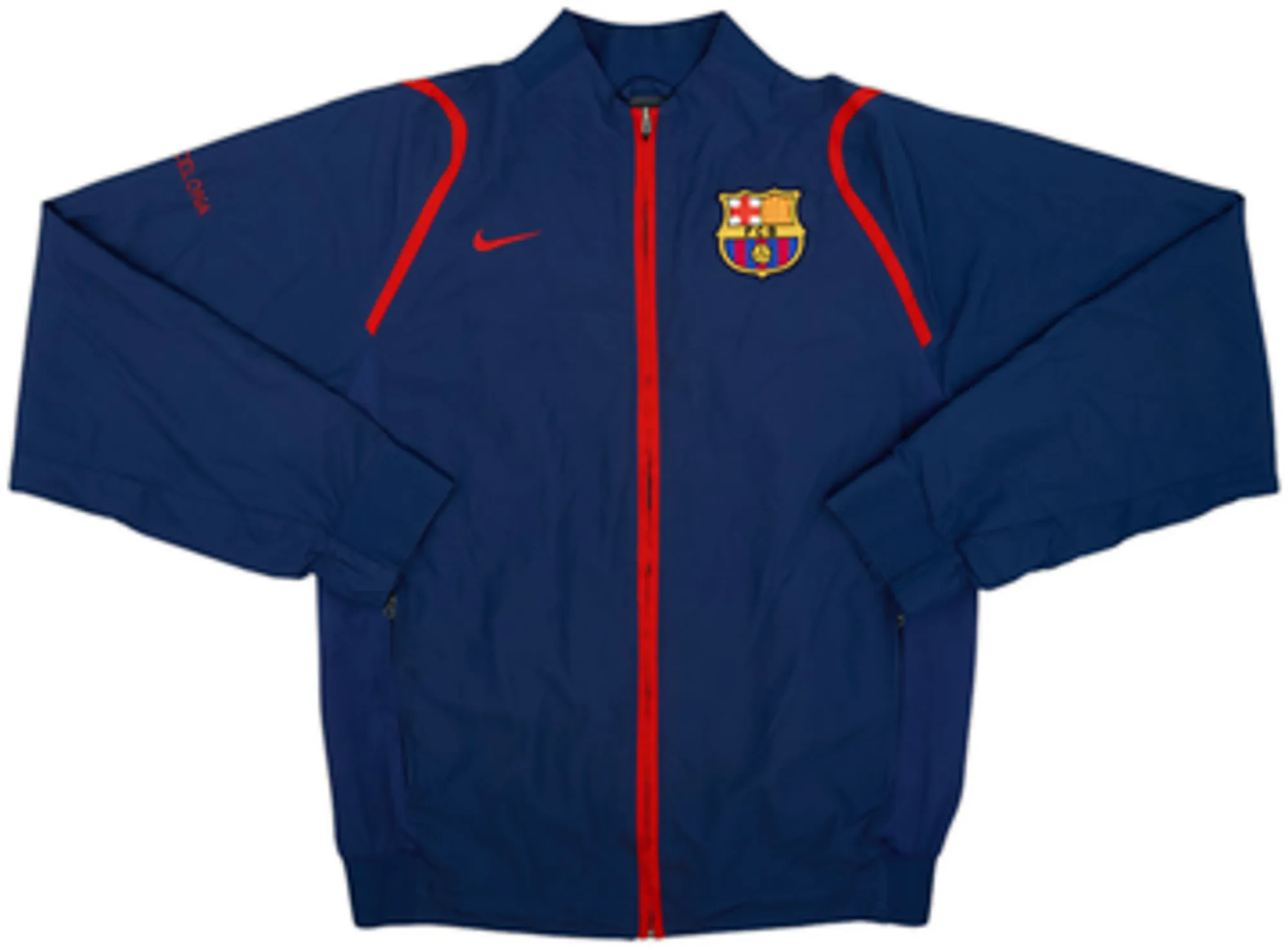2006-07 Barcelona Nike Track Jacket - 8/10 - (M)