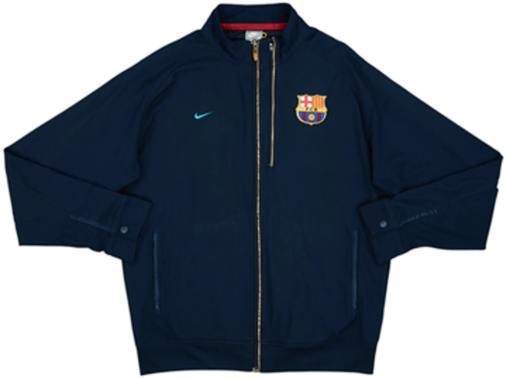 2007-08 Barcelona Nike Track Jacket - 7/10 - (M)