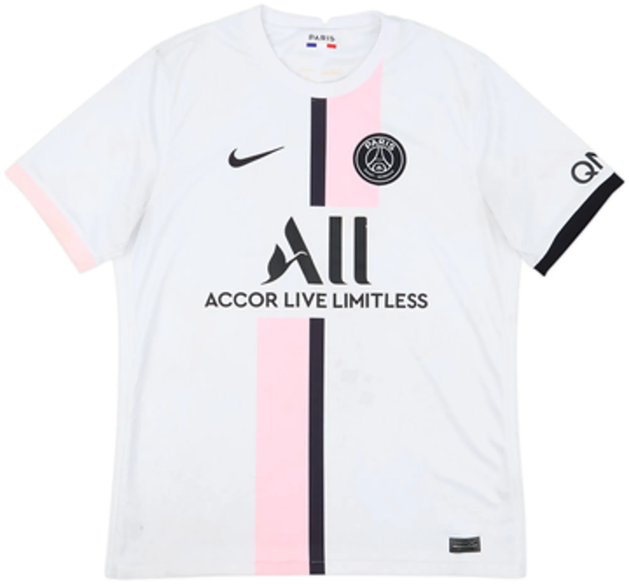 Nike Paris Saint Germain Mens SS Away Shirt 2021/22