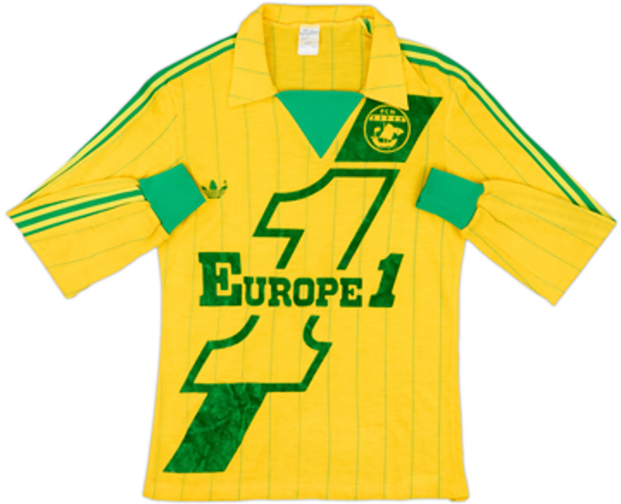 adidas Nantes Mens LS Home Shirt 1981/82