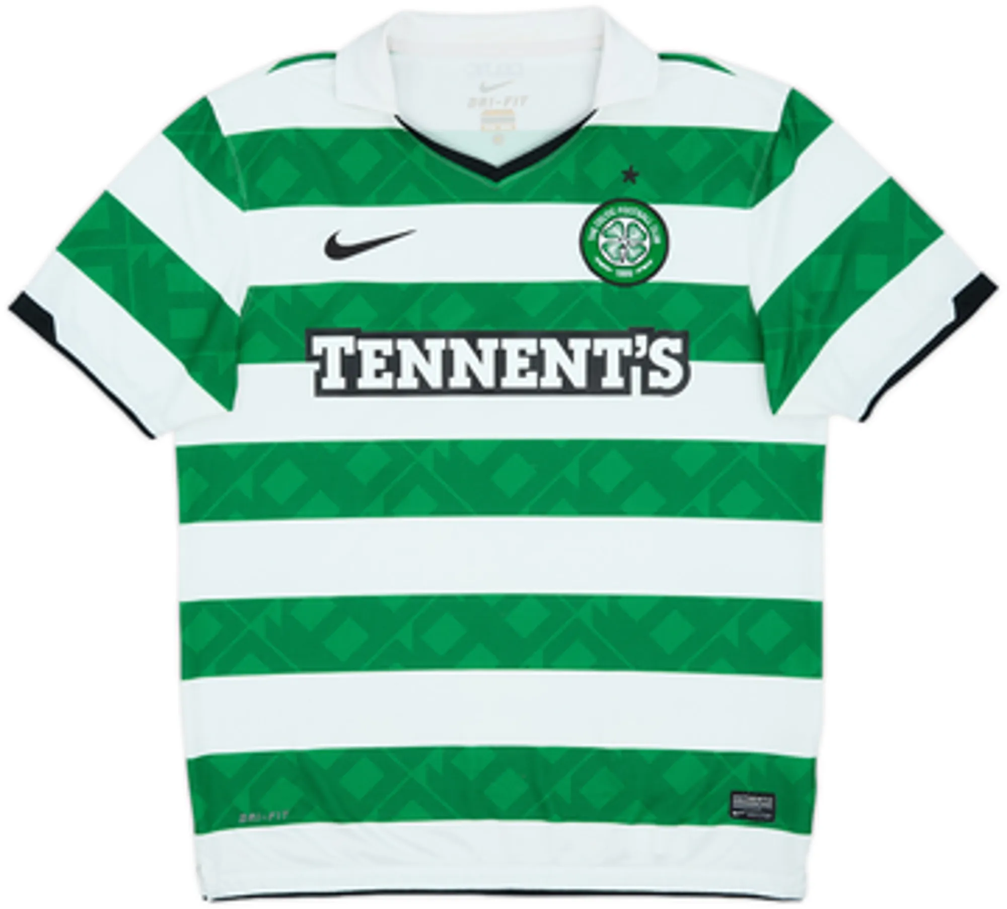 Nike Celtic Mens SS Home Shirt 2010/12