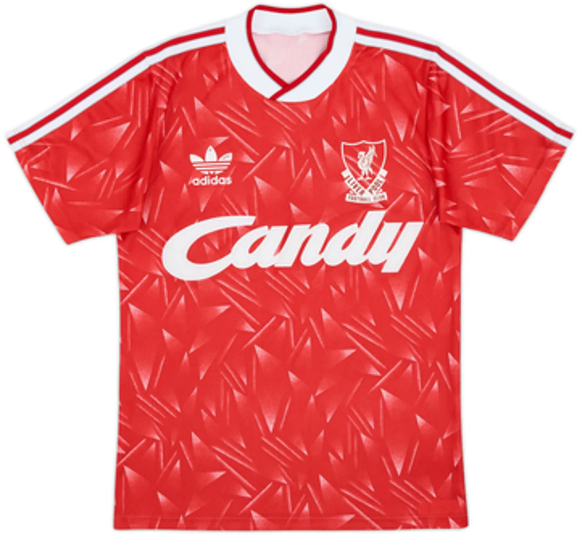 adidas Liverpool Mens SS Home Shirt 1989/91