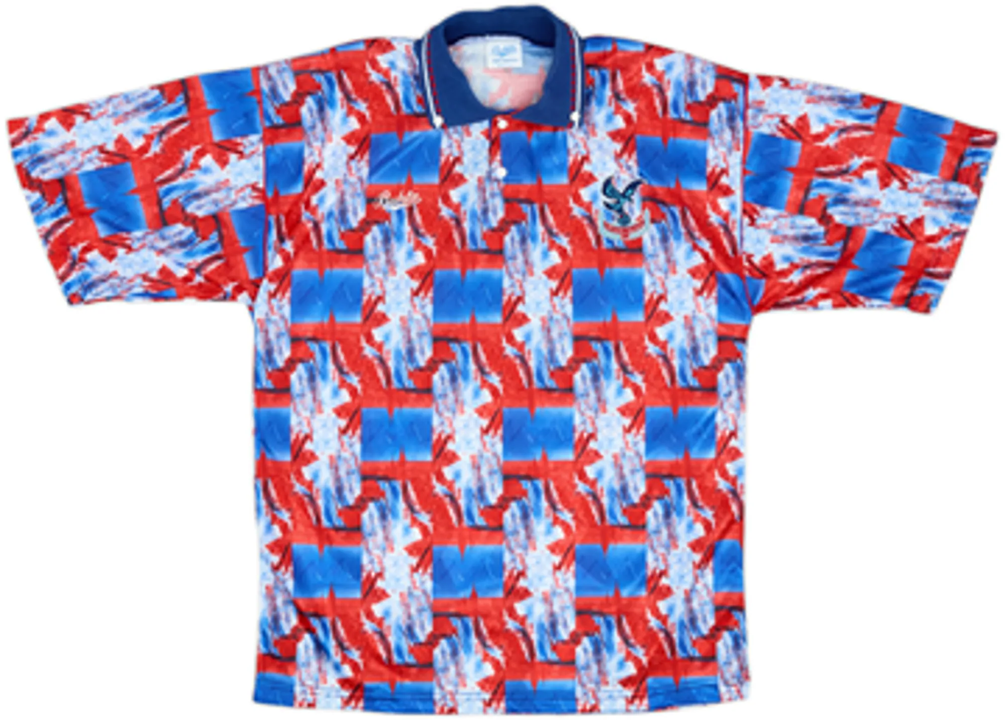 Bukta Crystal Palace Mens SS Home Shirt 1990/91