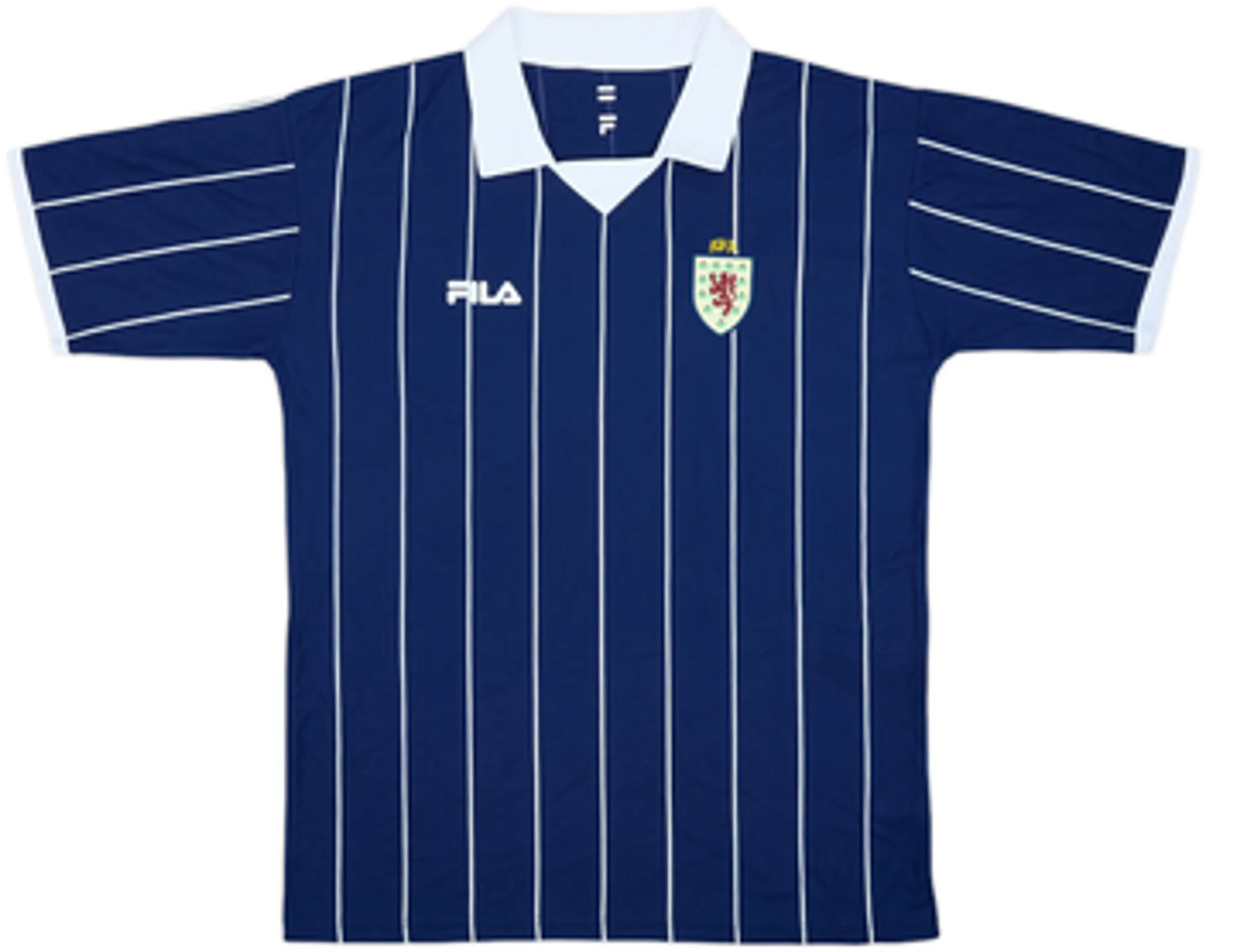 Fila Scotland Mens SS Home Shirt 2002