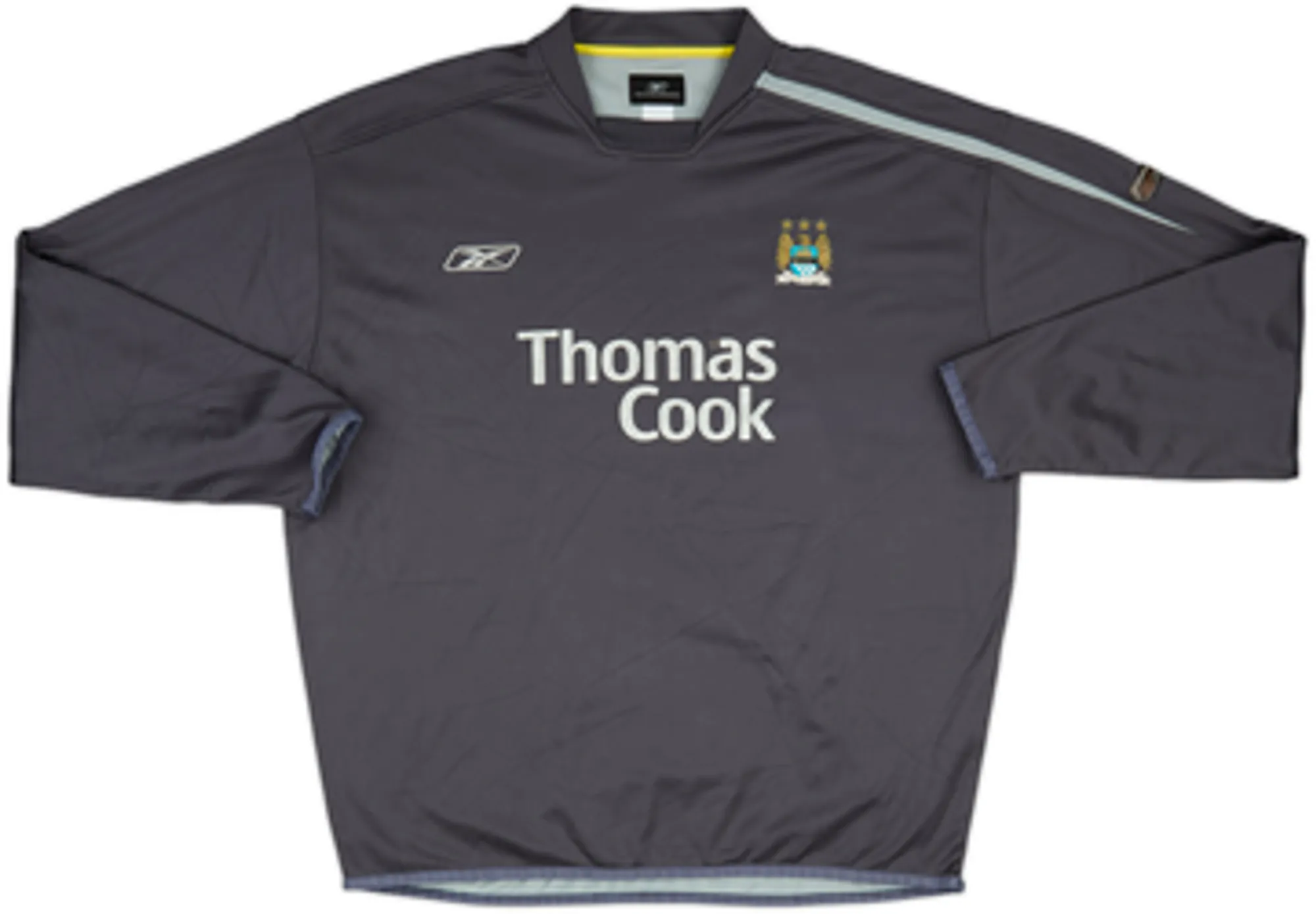 Reebok Manchester City Mens SS Home Shirt 2005/06