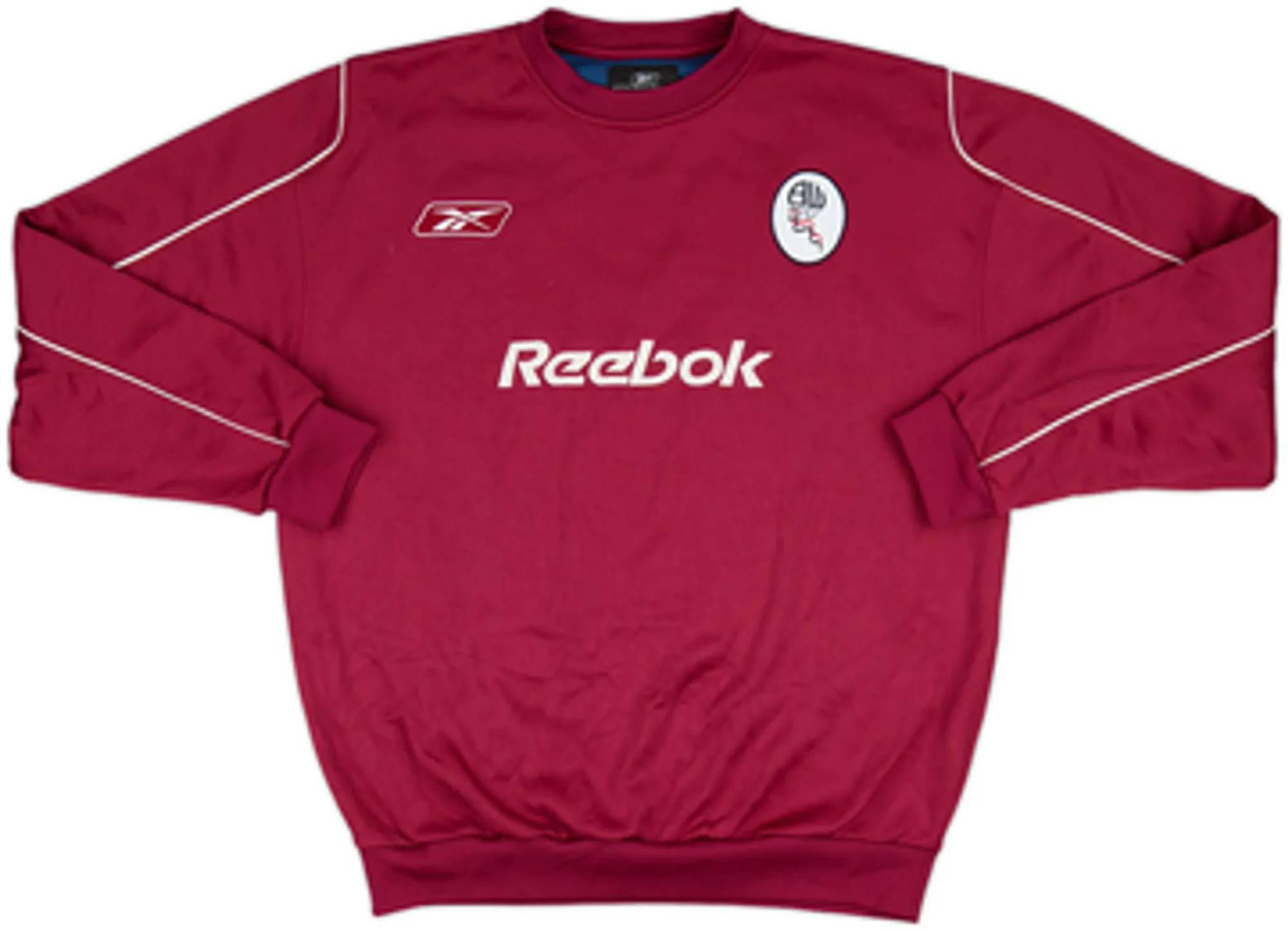 Reebok Bolton Wanderers Mens SS Home Shirt 2003/04