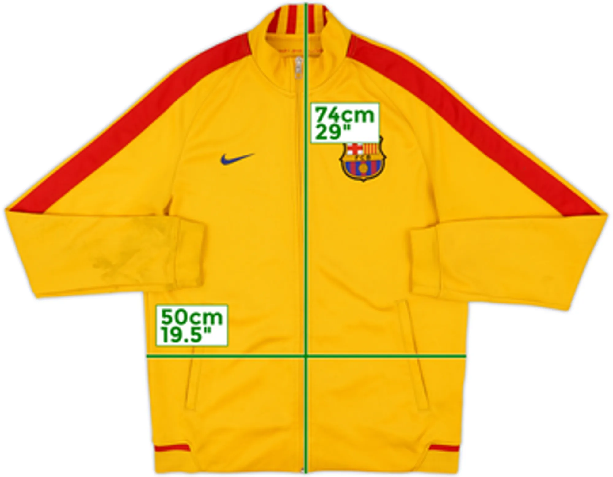 2015-16 Barcelona Nike Track Jacket - 4/10 - (M)