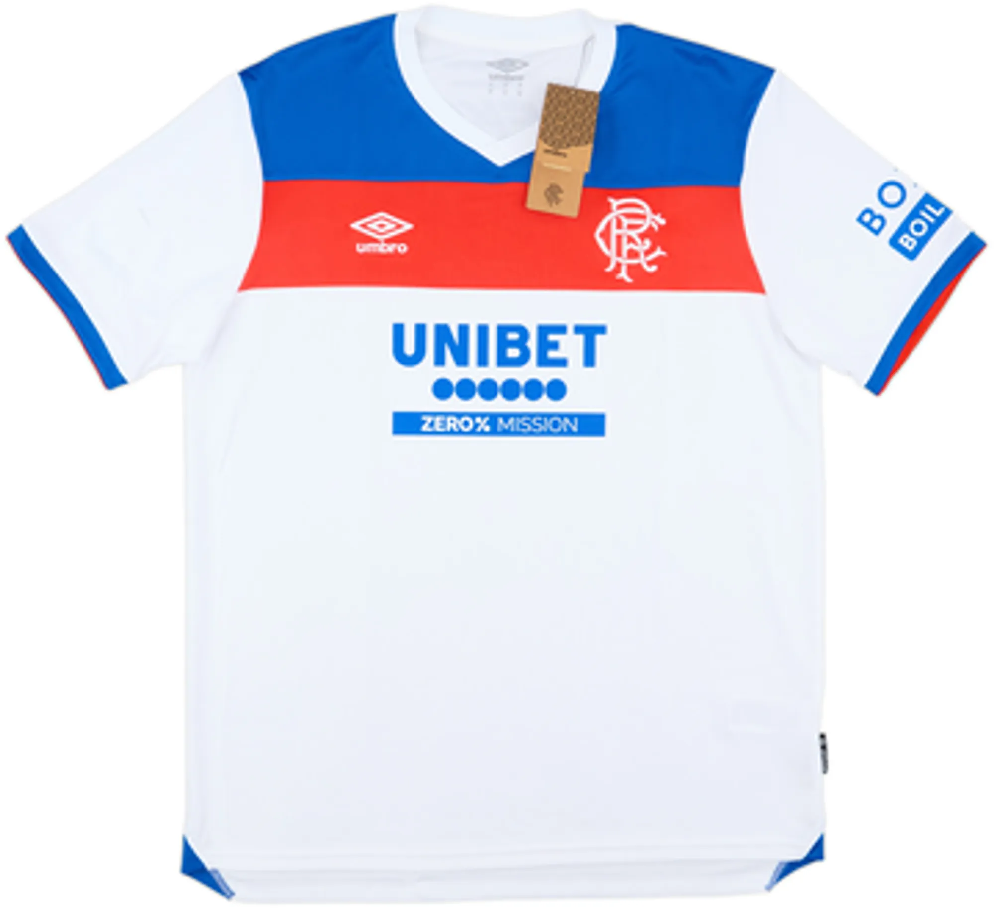 Umbro Rangers Mens SS Away Shirt 2025/26