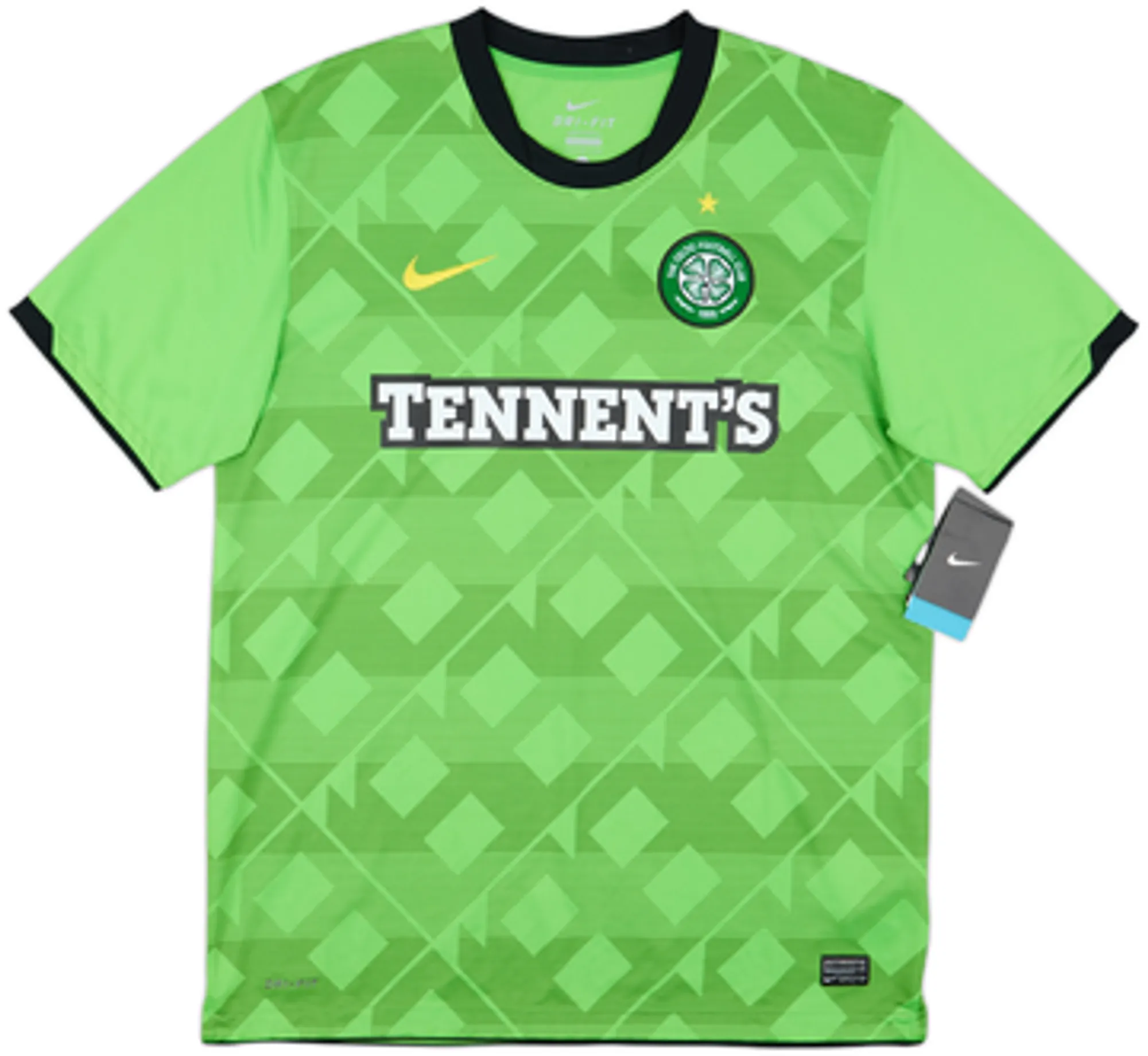 Nike Celtic Mens SS Away Shirt 2010/11