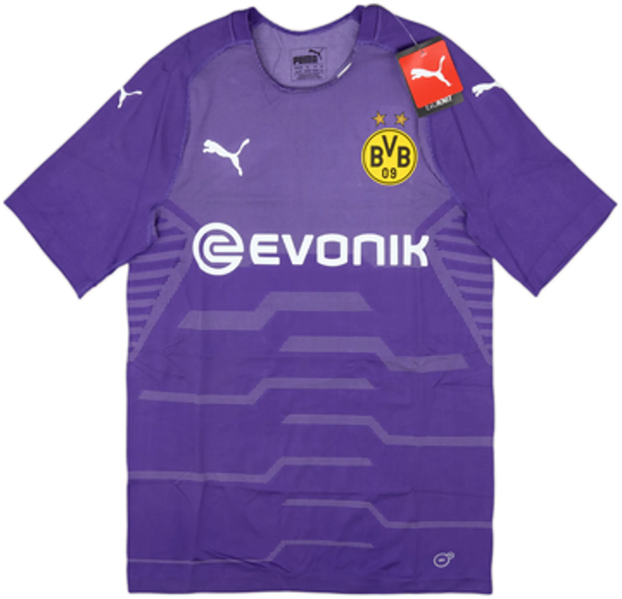 Puma Borussia Dortmund Mens SS Goalkeeper Player Issue Home Shirt 2018/19