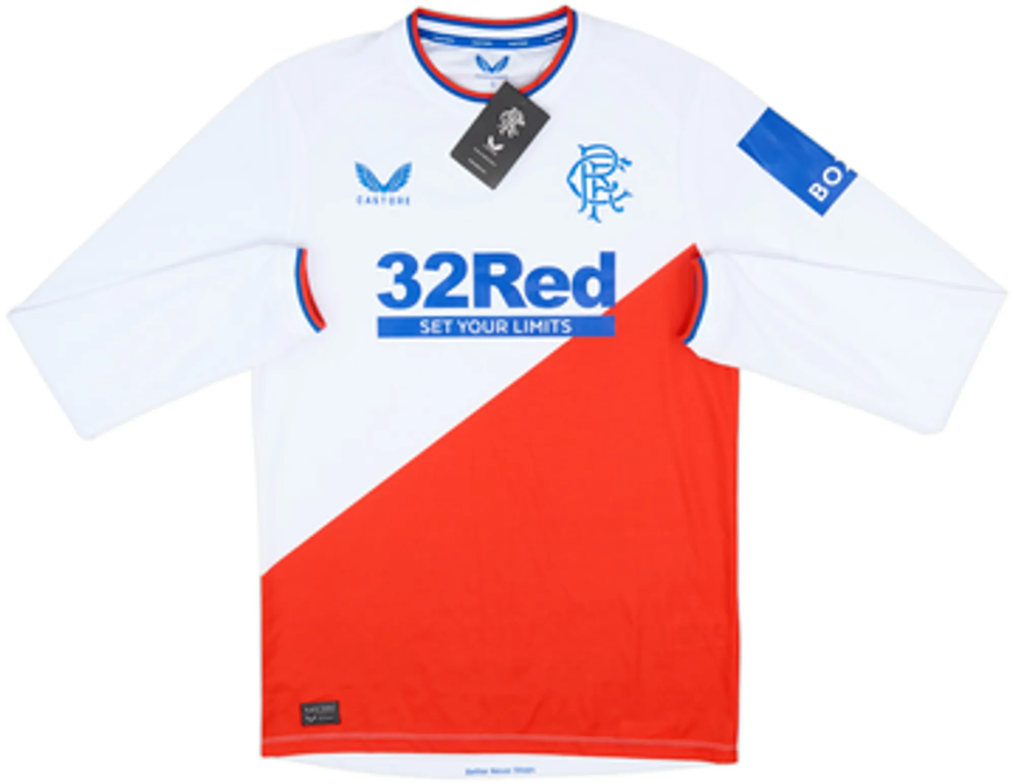 Castore Rangers Mens LS Away Shirt 2022/23