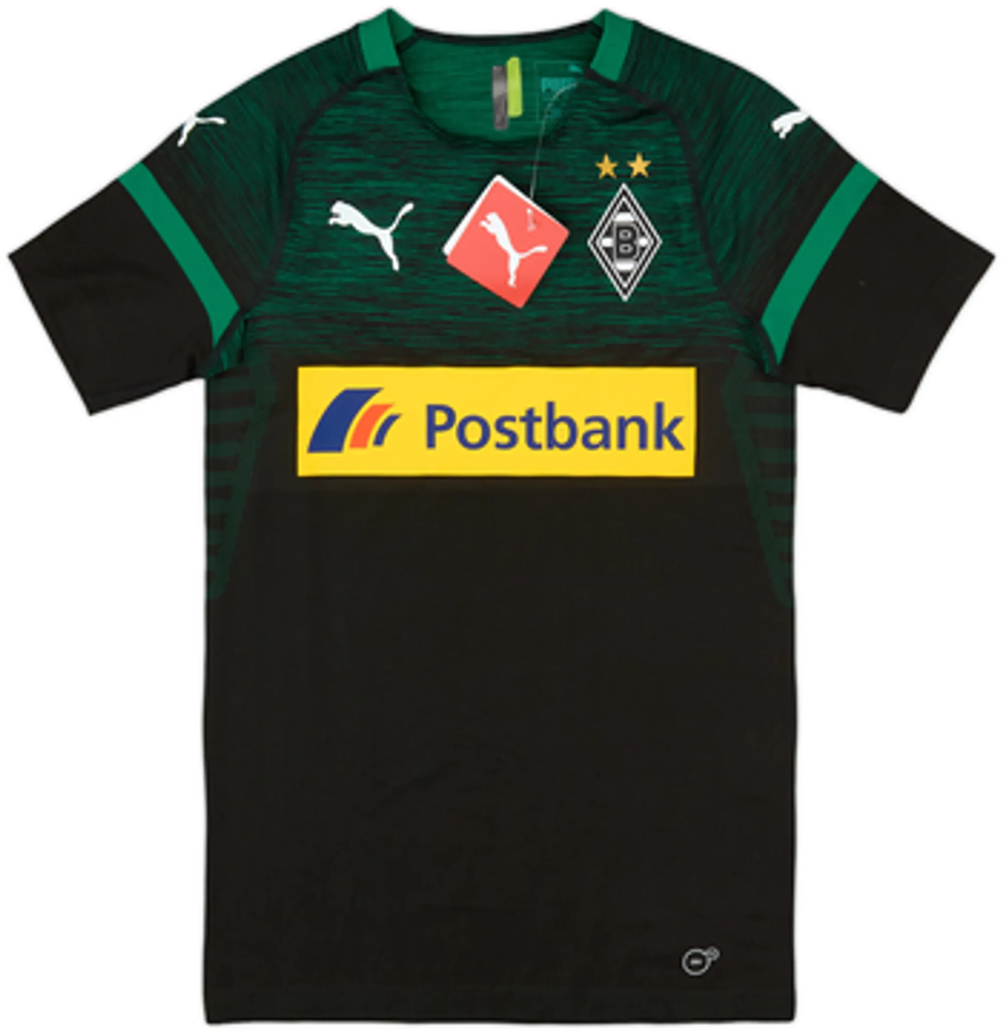 Puma Borussia Monchengladbach Mens SS Player Issue Away Shirt 2018/19
