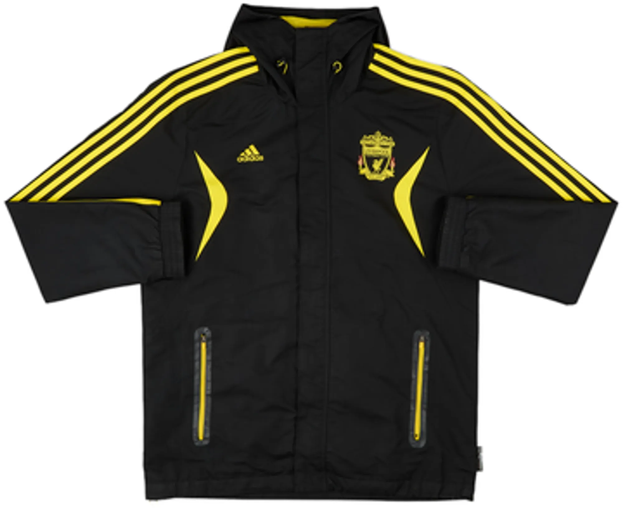 2010-11 Liverpool adidas Hooded Rain Jacket - 8/10 - (M)