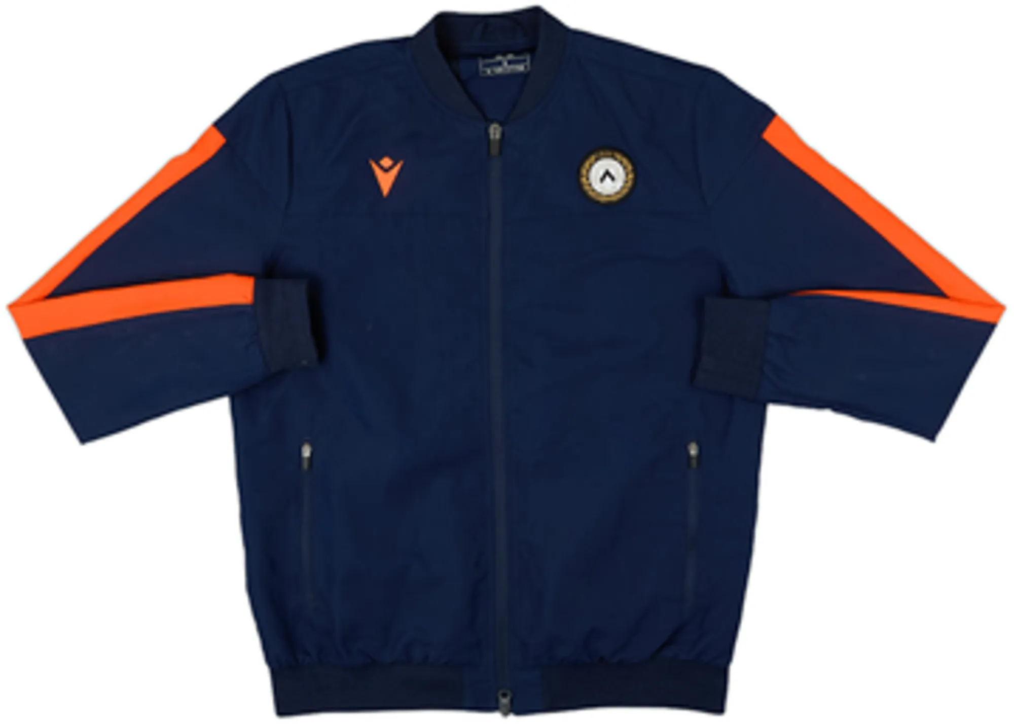 2019-20 Udinese Macron Track Jacket - 8/10 - (XL.Boys)